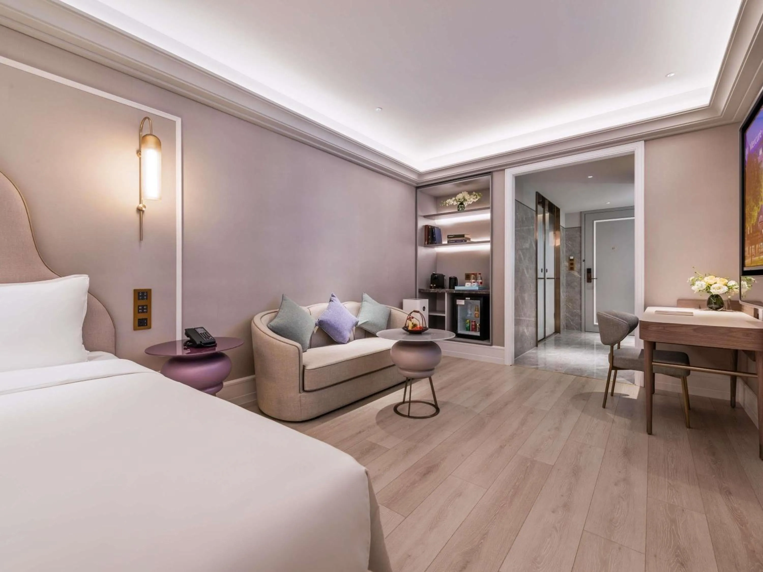 Bedroom, Bed in Mercure Shijiazhuang People Square