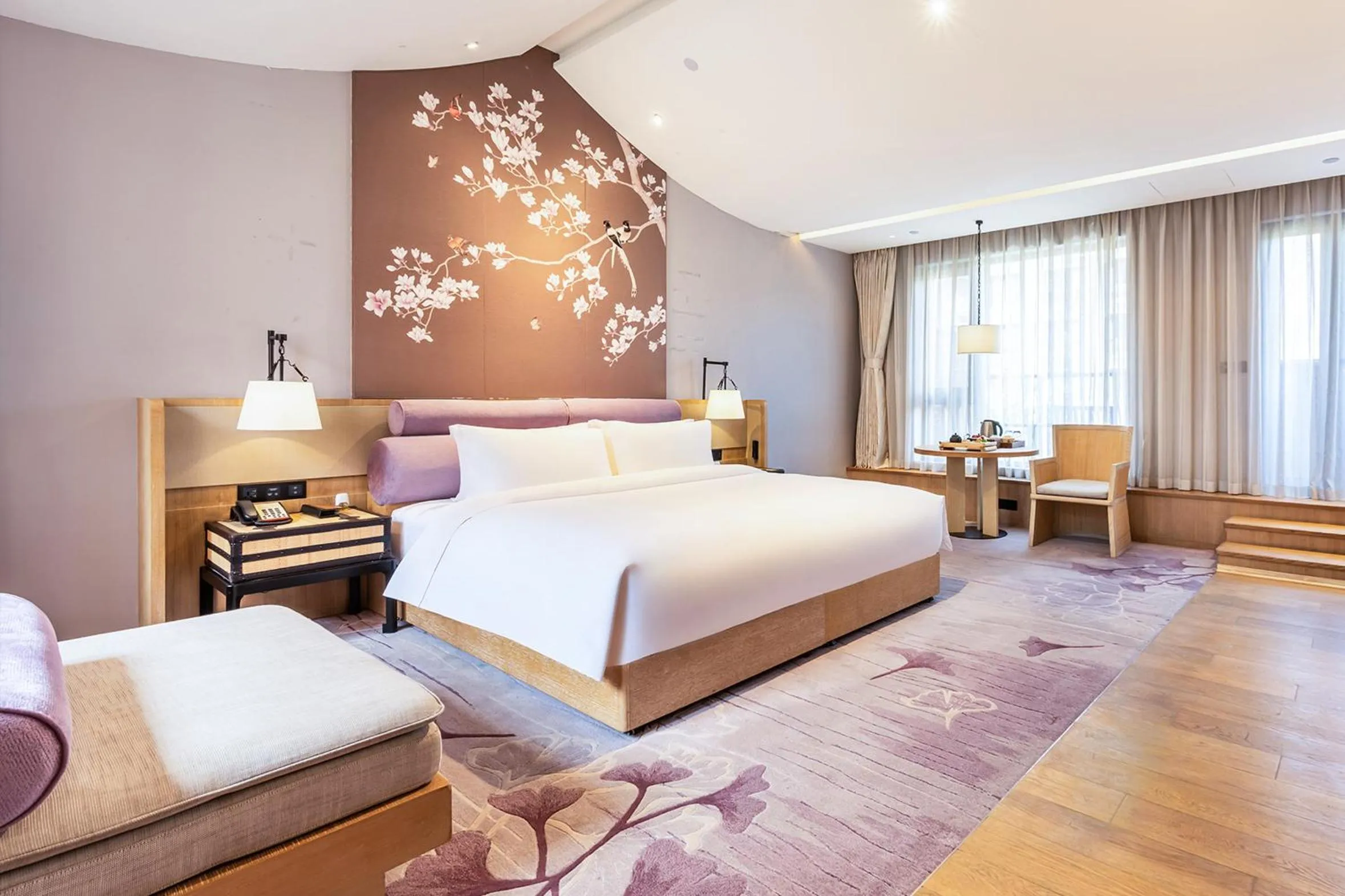 Bedroom, Bed in Swissotel Xi' an Xinxing Hot Spring