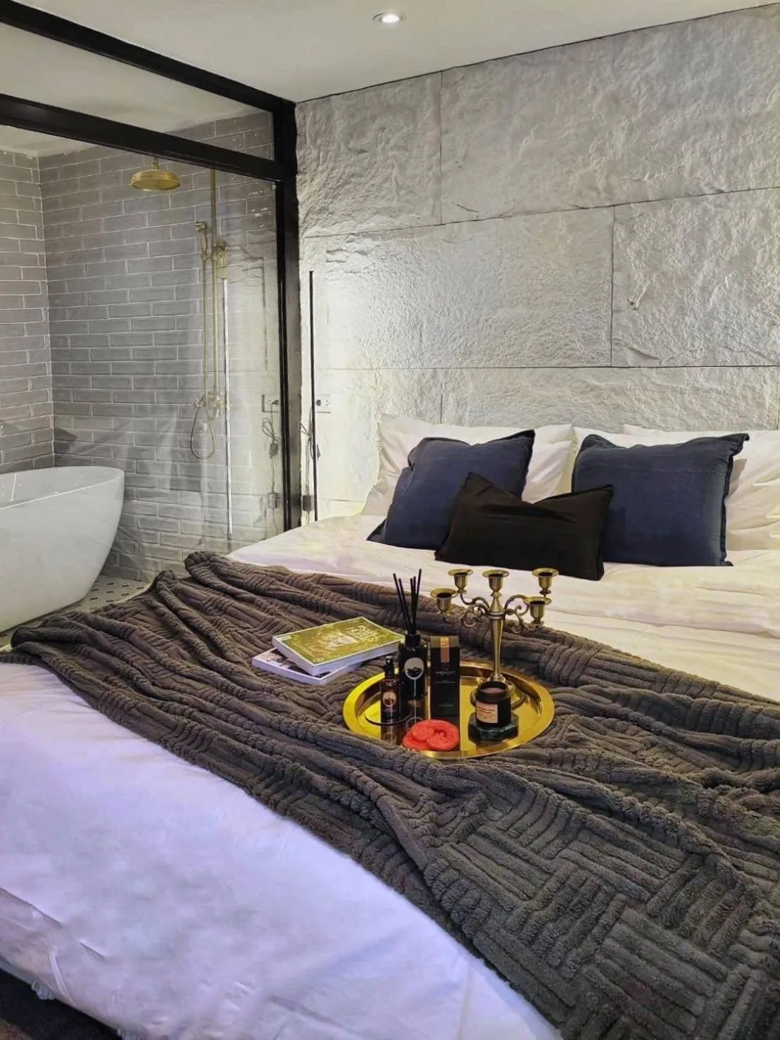 Bed in The Motuga Hostel Bangkok