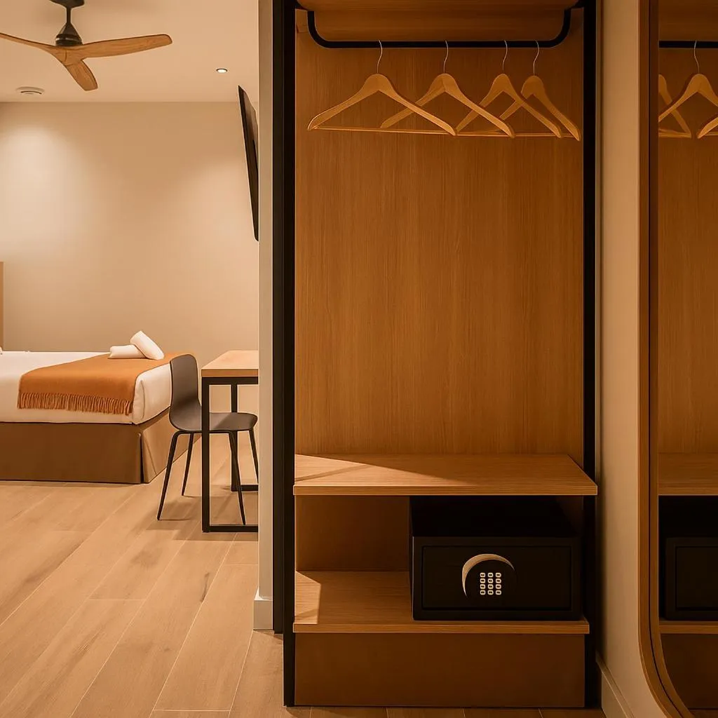 Bedroom, Bed in Aerohotel Barcelona Airport 24h