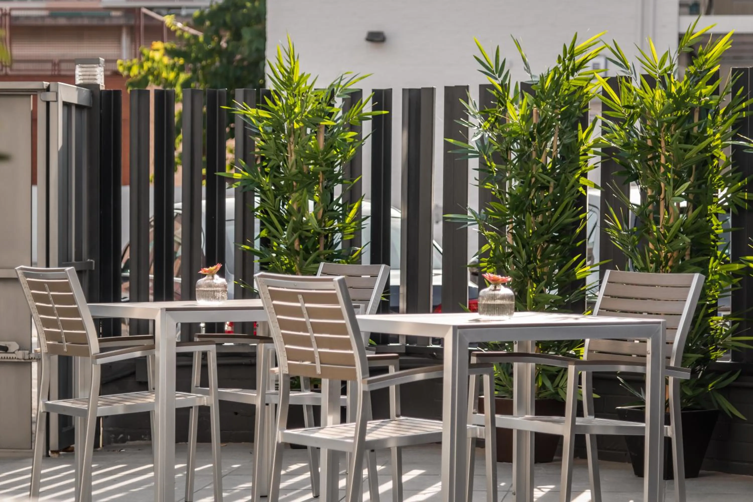 Patio in Aerohotel Barcelona Airport 24h