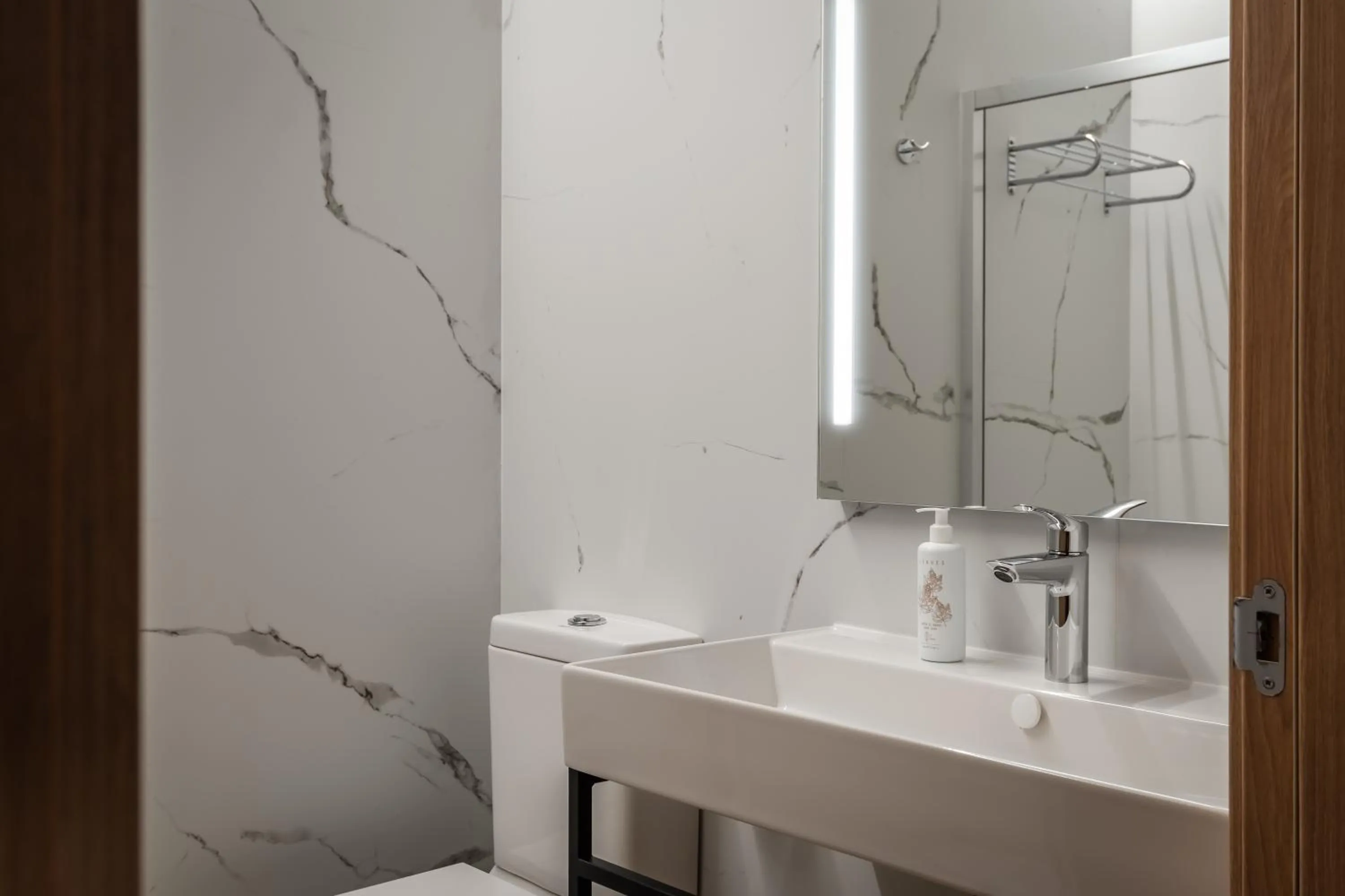 Bathroom in Aerohotel Barcelona Airport 24h