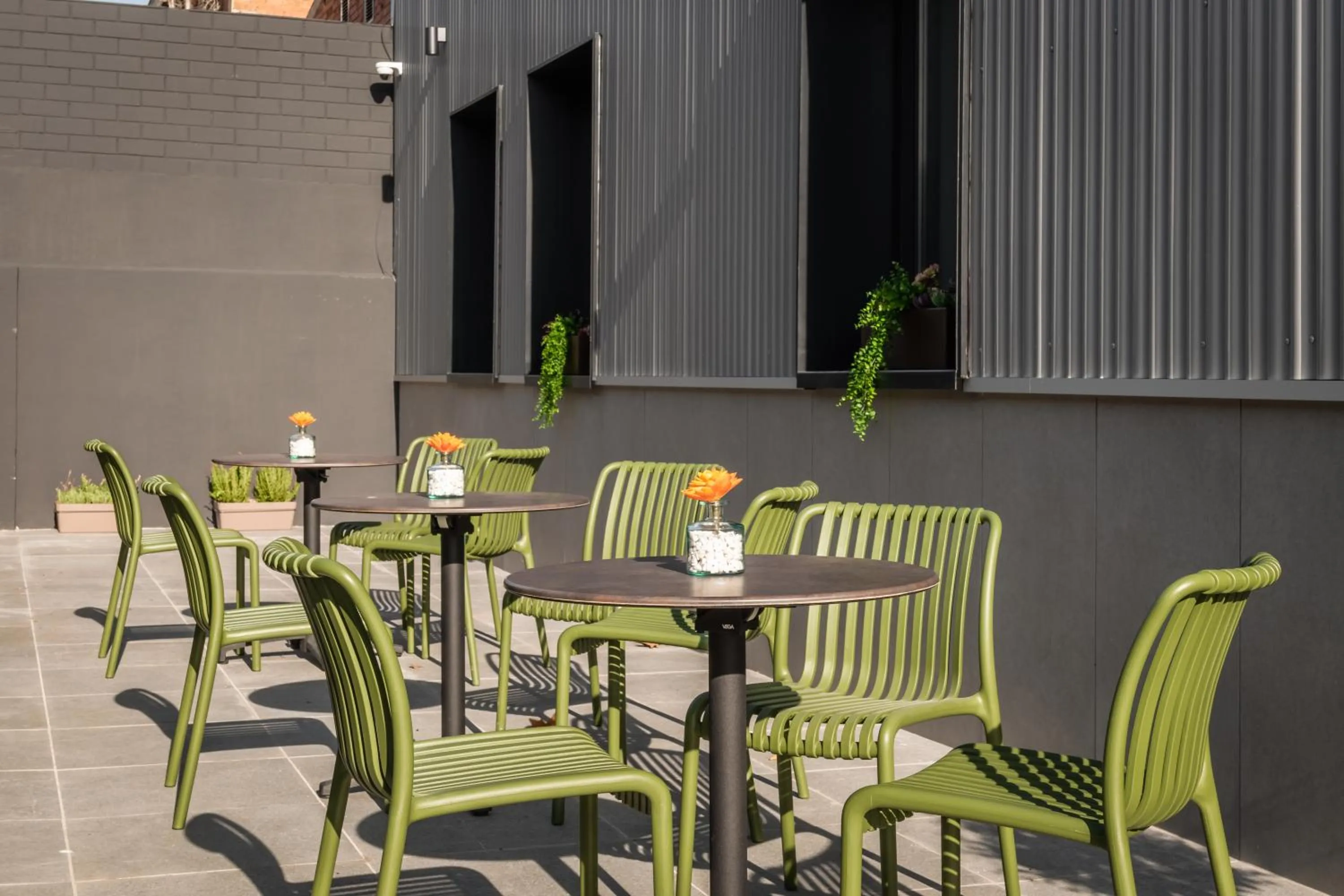 Patio in Aerohotel Barcelona Airport 24h