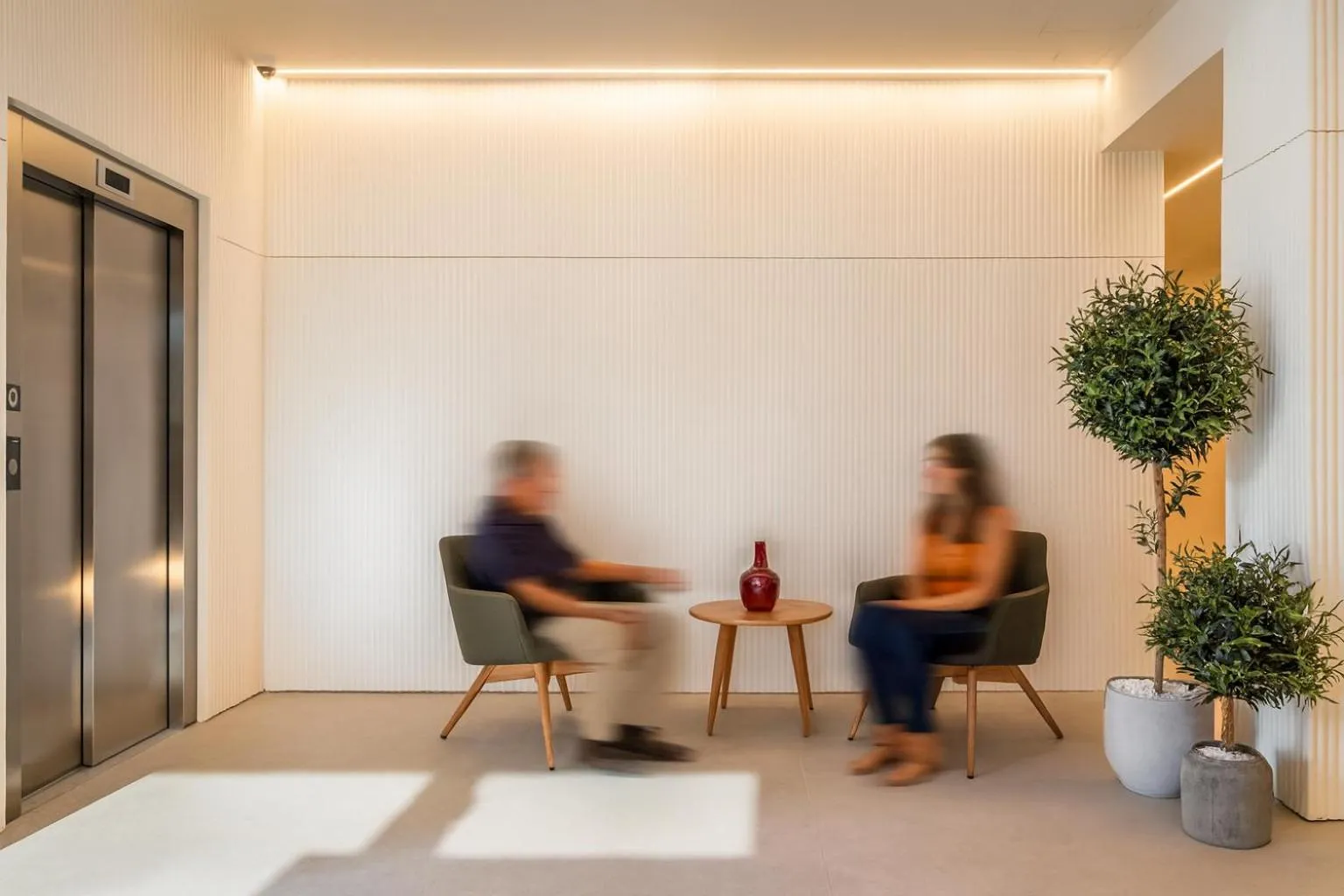 Lobby or reception in Aerohotel Barcelona Airport 24h