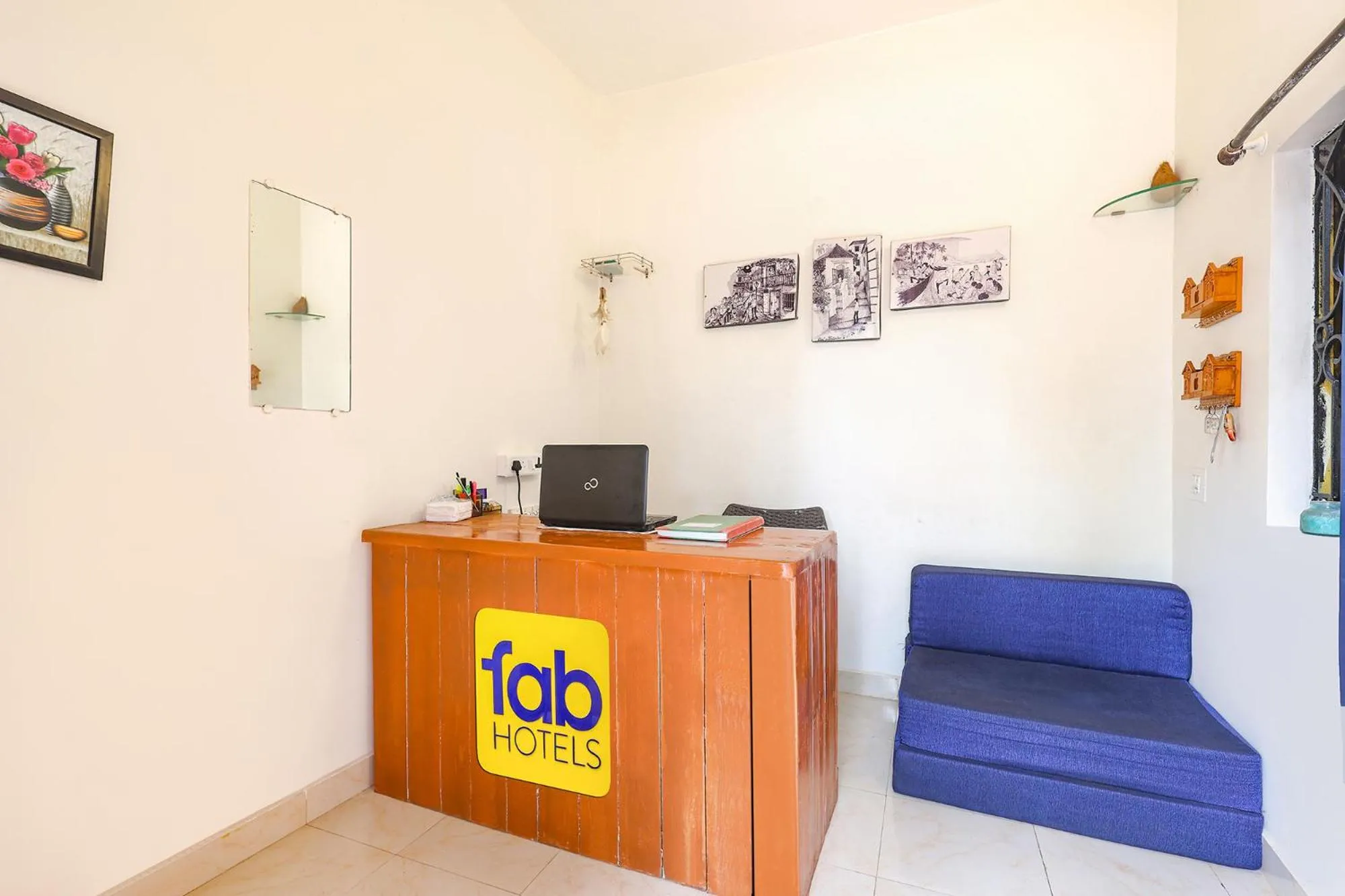 Lobby or reception in Via Horizon Hideaway Anjuna