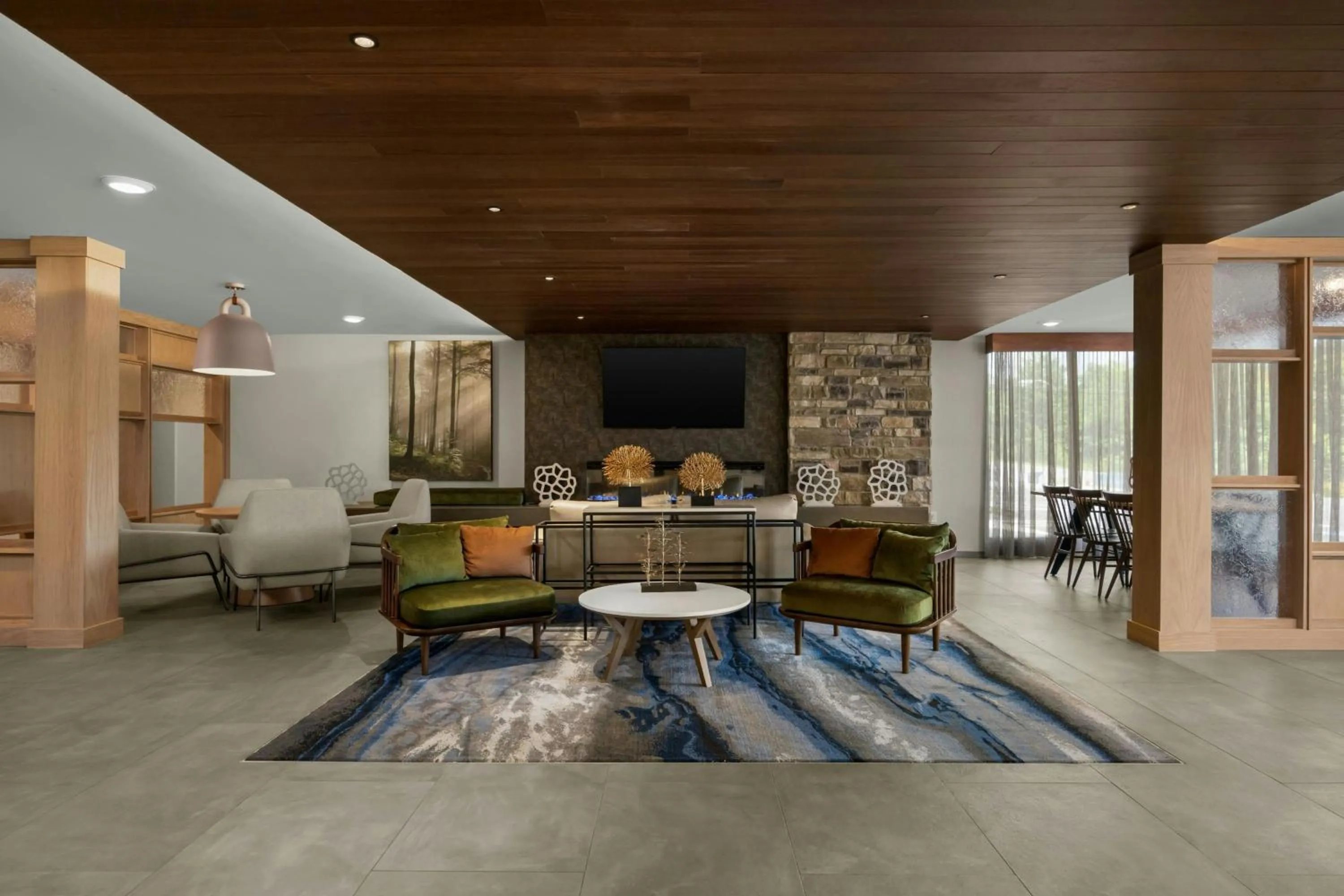 Lobby or reception in Fairfield by Marriott Inn & Suites Beckley