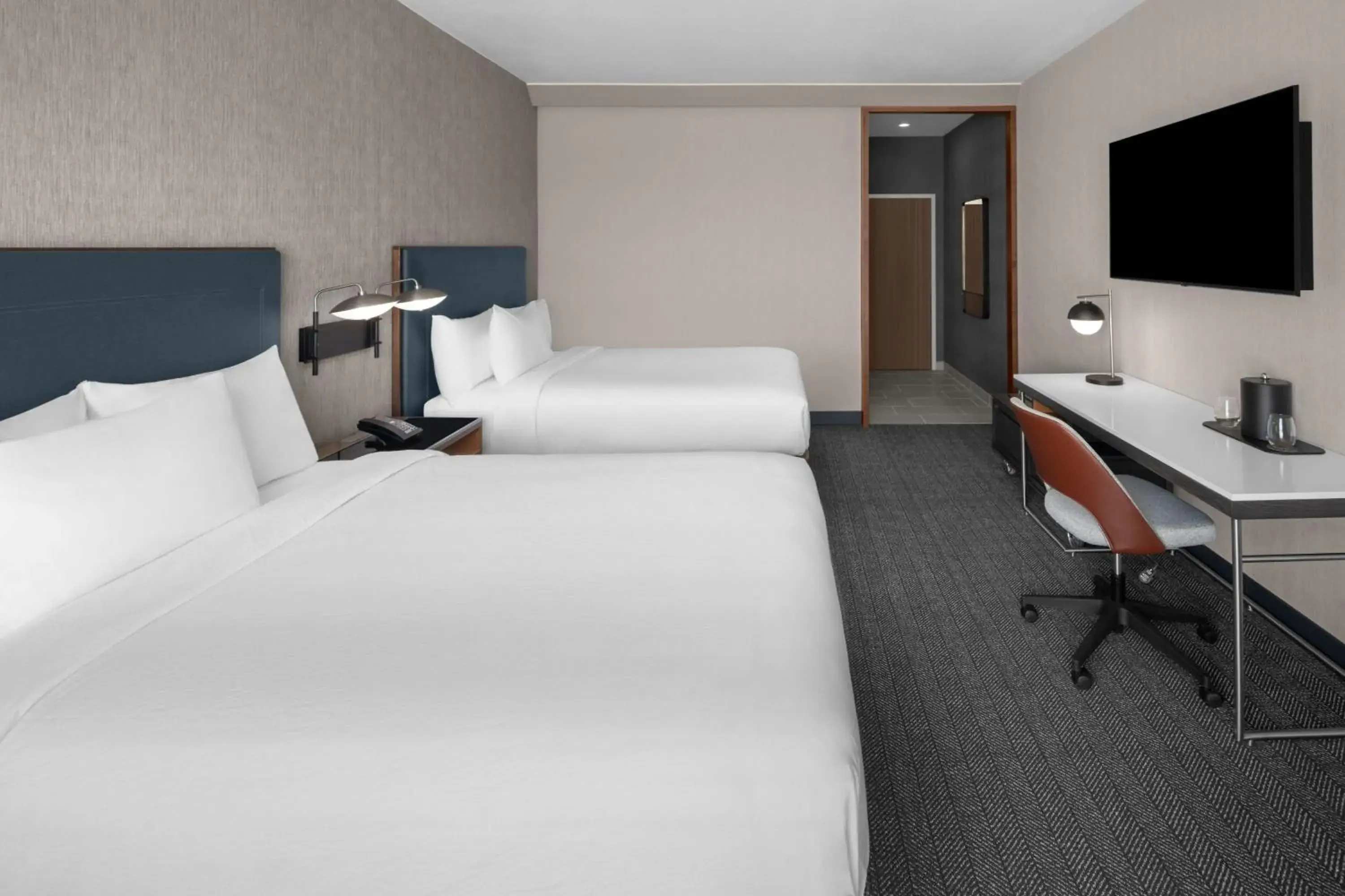 Standard Queen Room with Two Queen Beds in Courtyard by Marriott Reno Sparks Standard Queen Room with Two Queen Beds in Courtyard by Marriott Reno Sparks