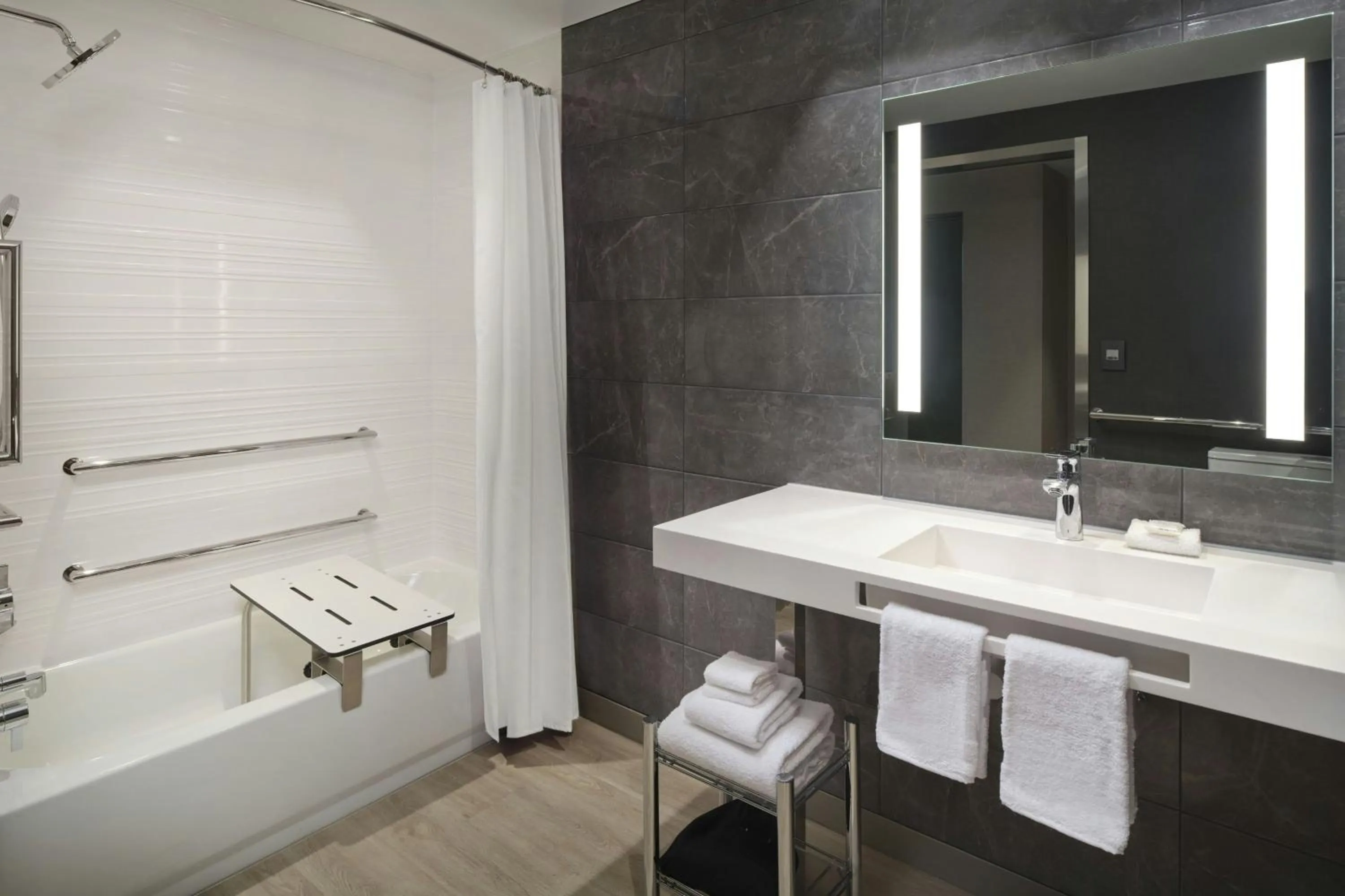 Bathroom in AC Hotel Seattle Downtown