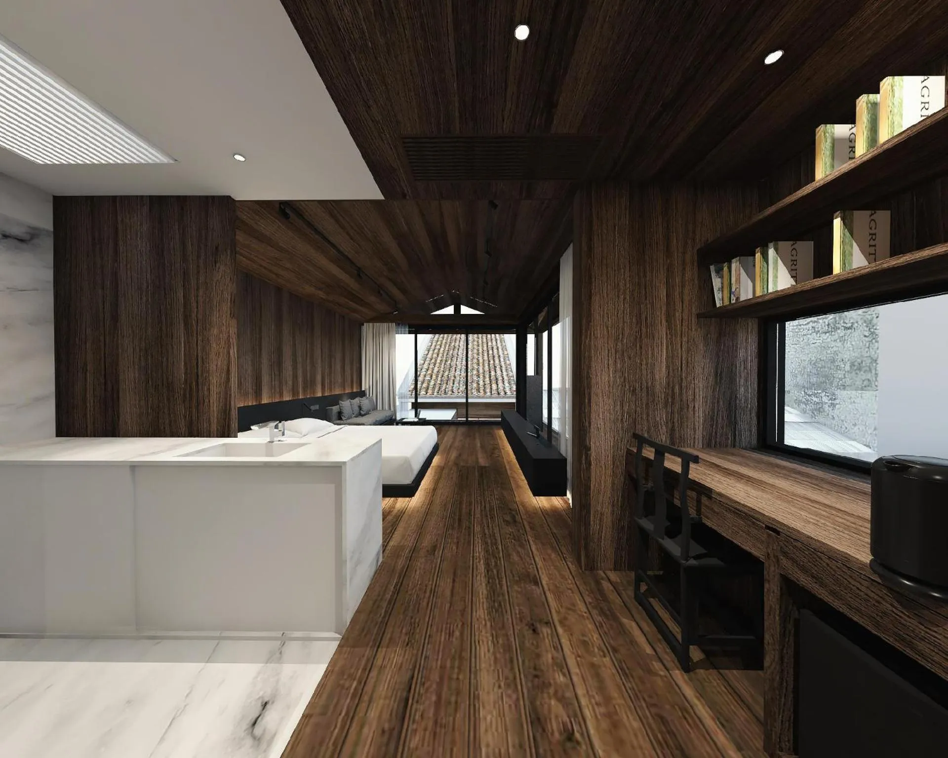 Bedroom in KLUENNGAM Cafe & Stay