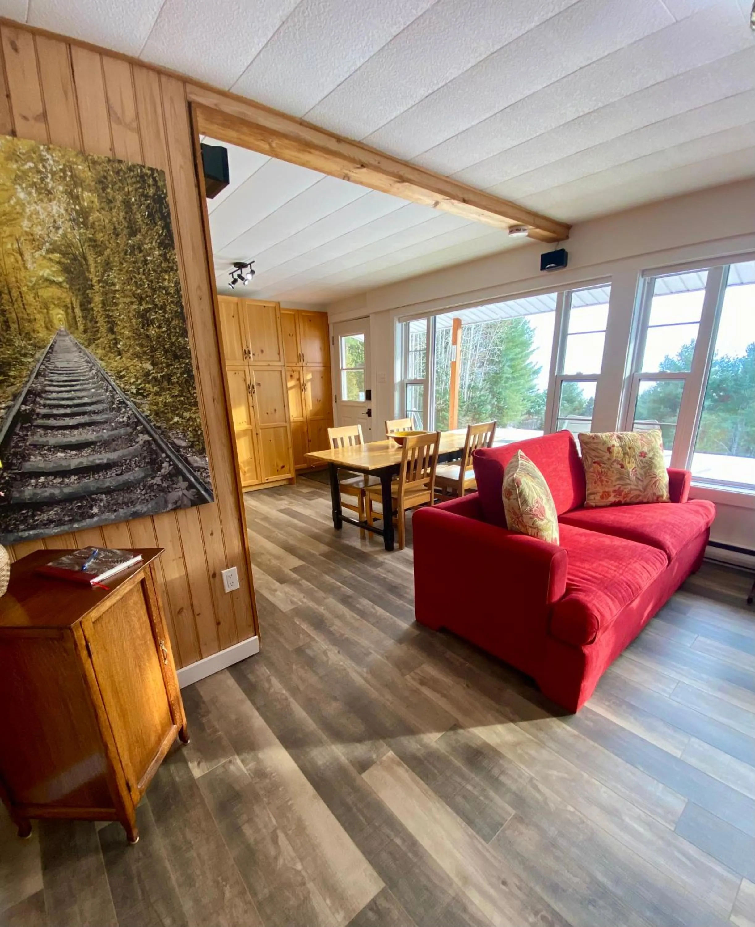 Living room in Chalet Sous Les Pins