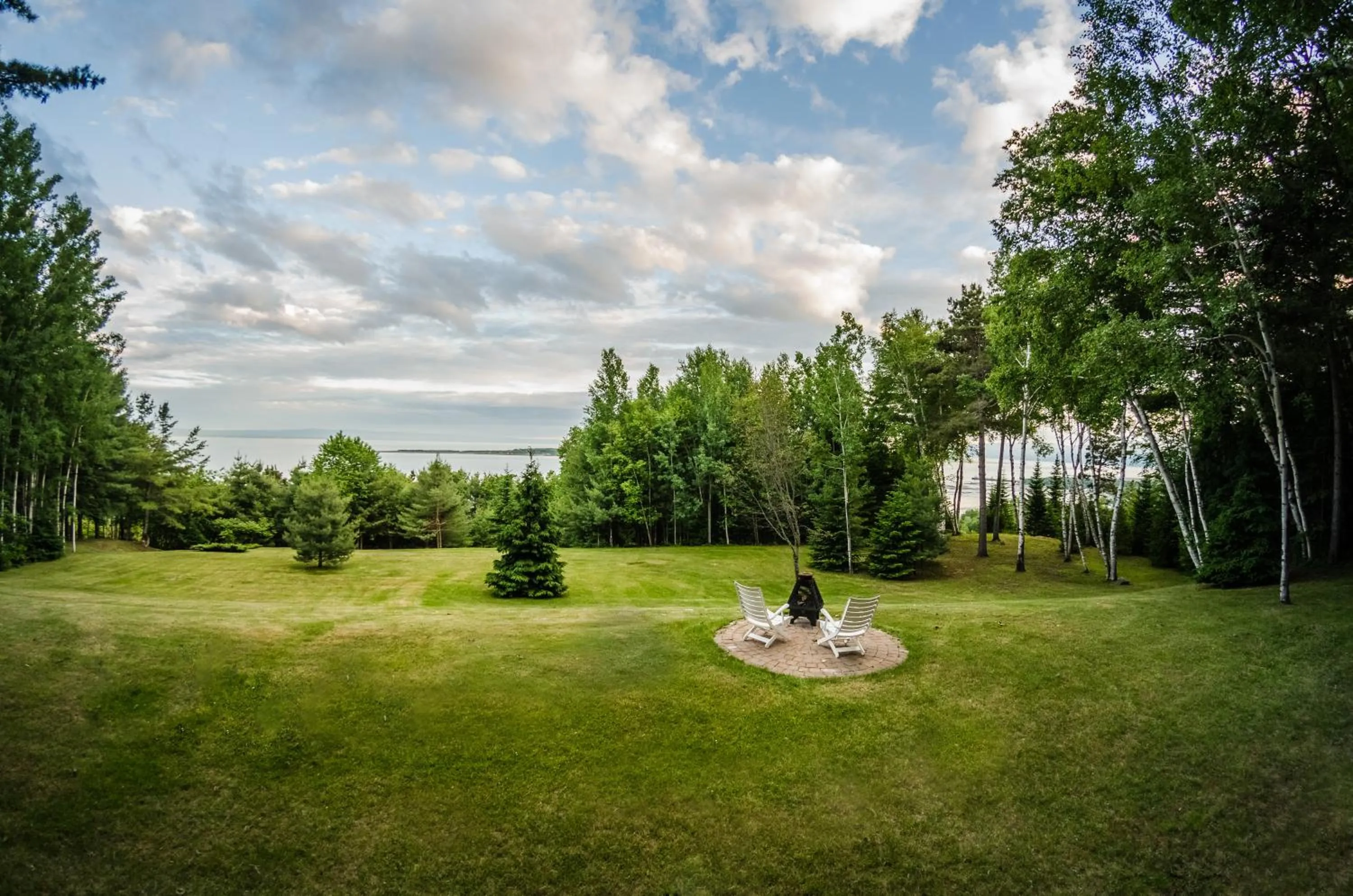 River view in Chalet Sous Les Pins