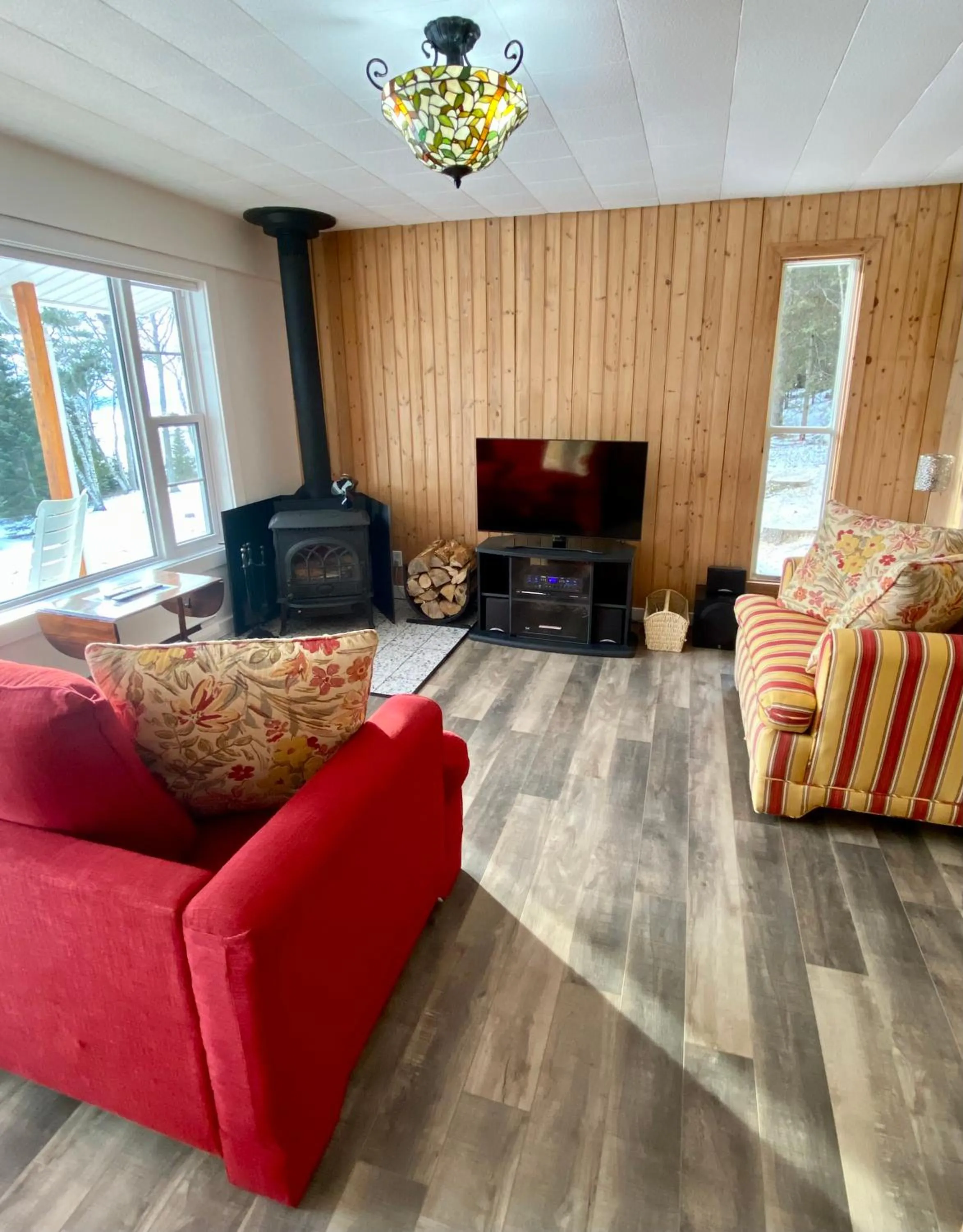 TV and multimedia in Chalet Sous Les Pins