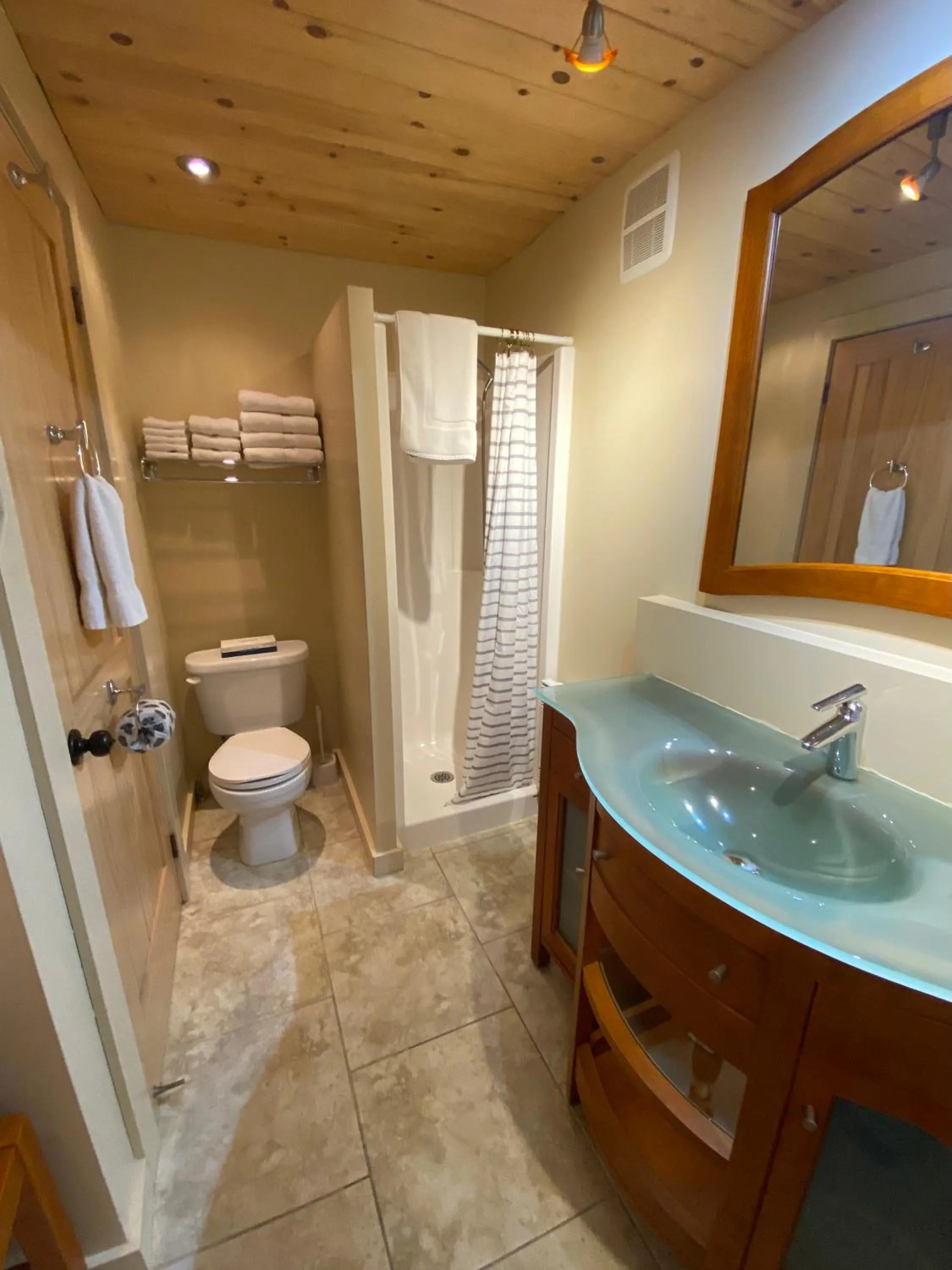 Shower in Chalet Sous Les Pins