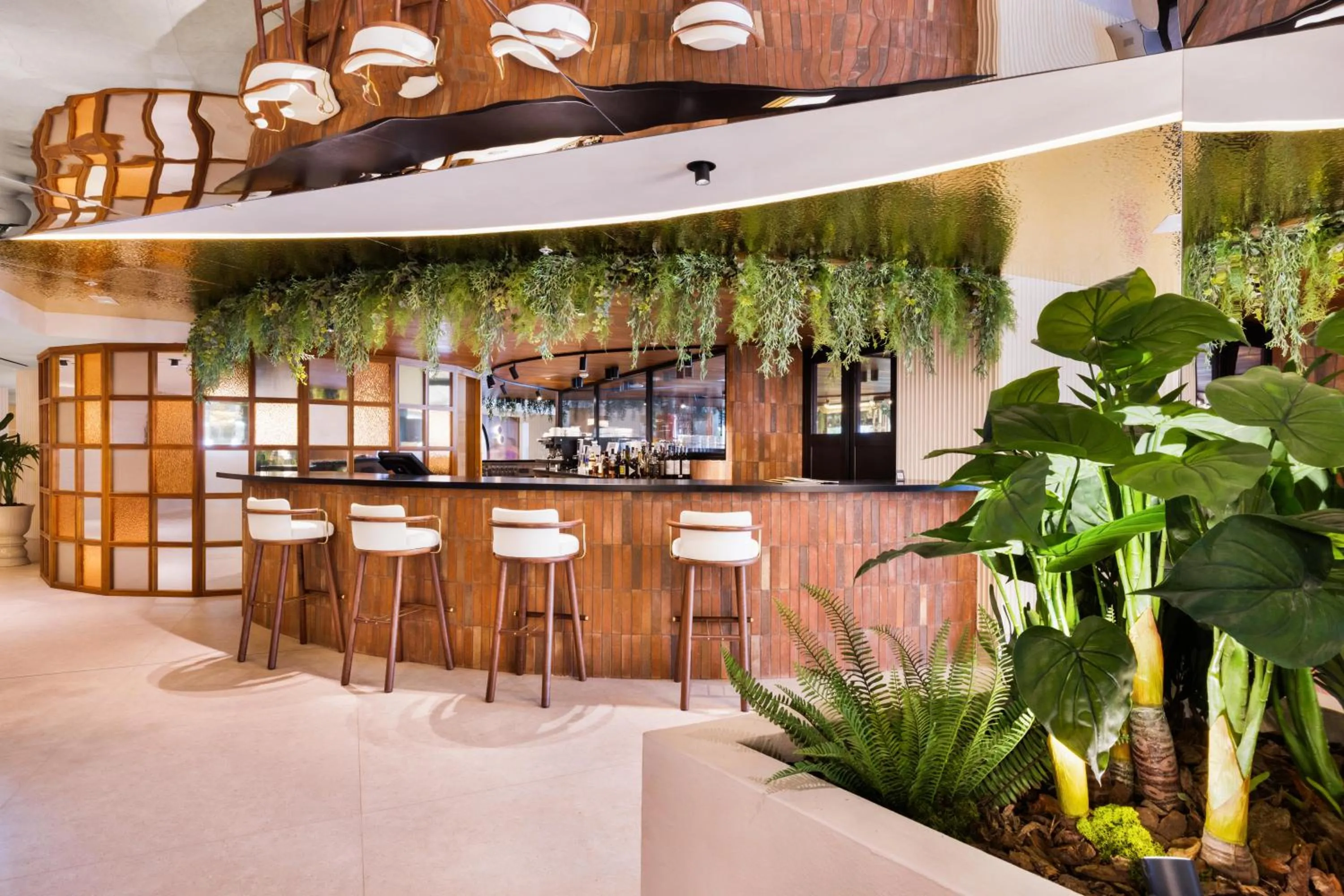 Lounge or bar in Hotel Aubamar Bali