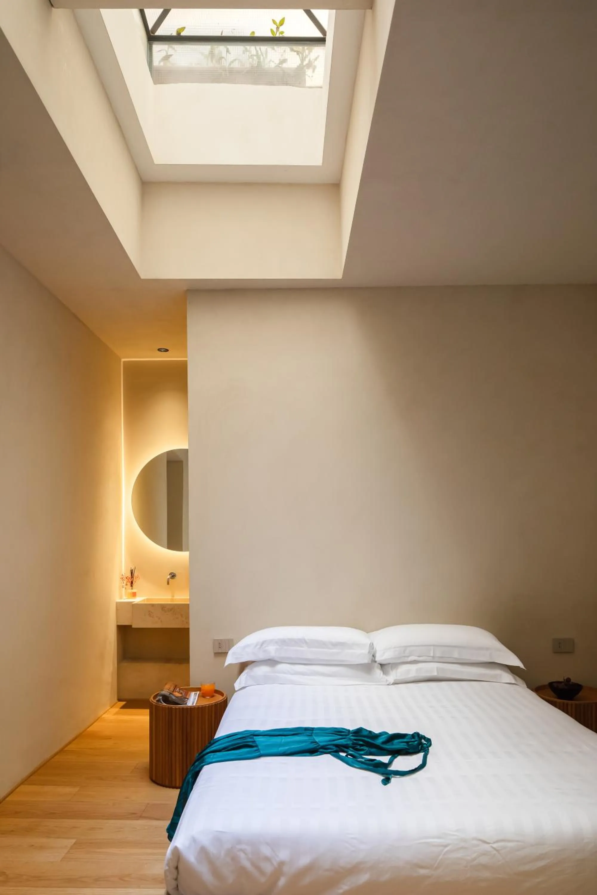 Bed in C10 Boutique Hotel