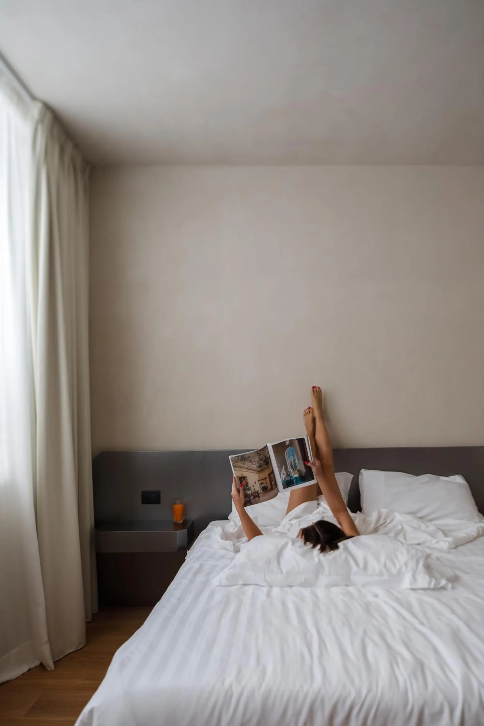 Bed in C10 Boutique Hotel