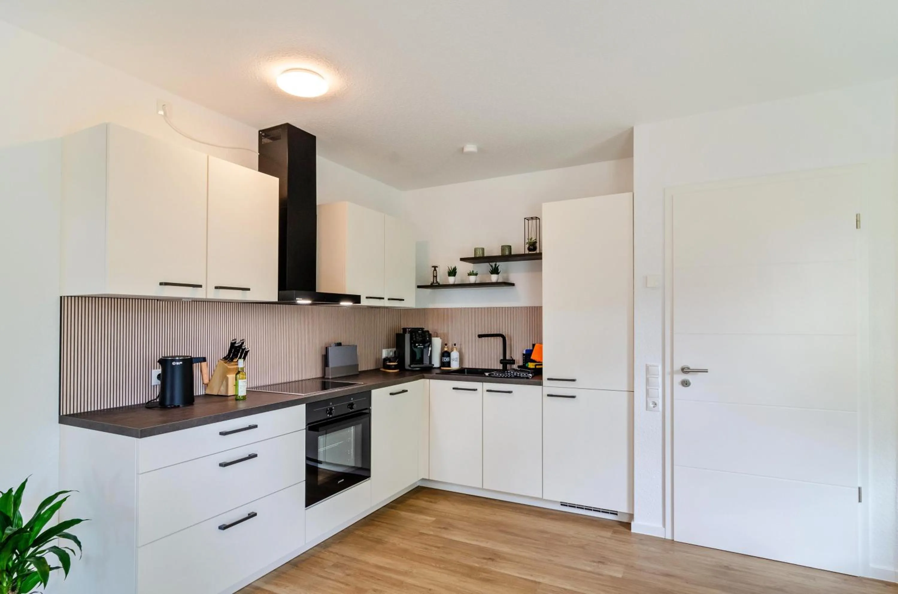 Kitchen or kitchenette in Fewo Luisa