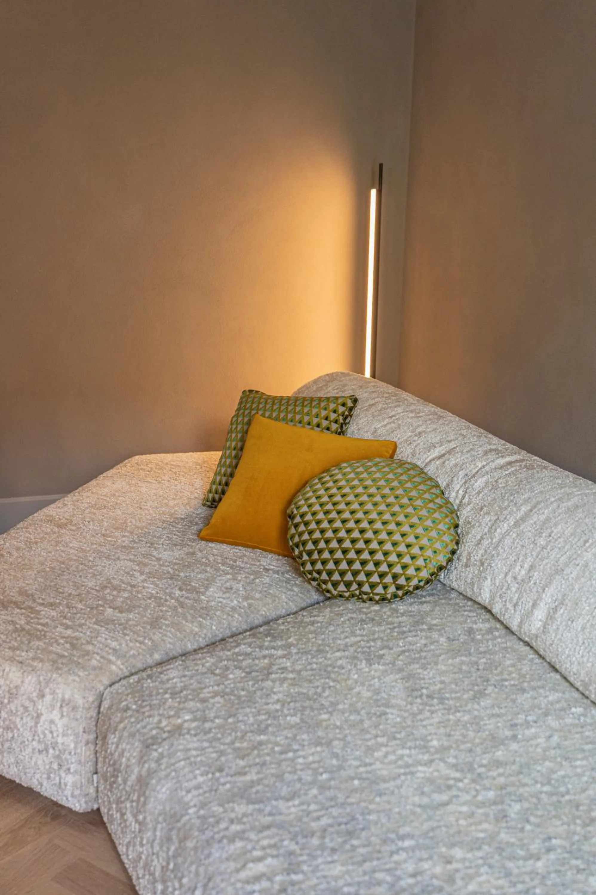 Decorative detail, Bed in Villa Conrad