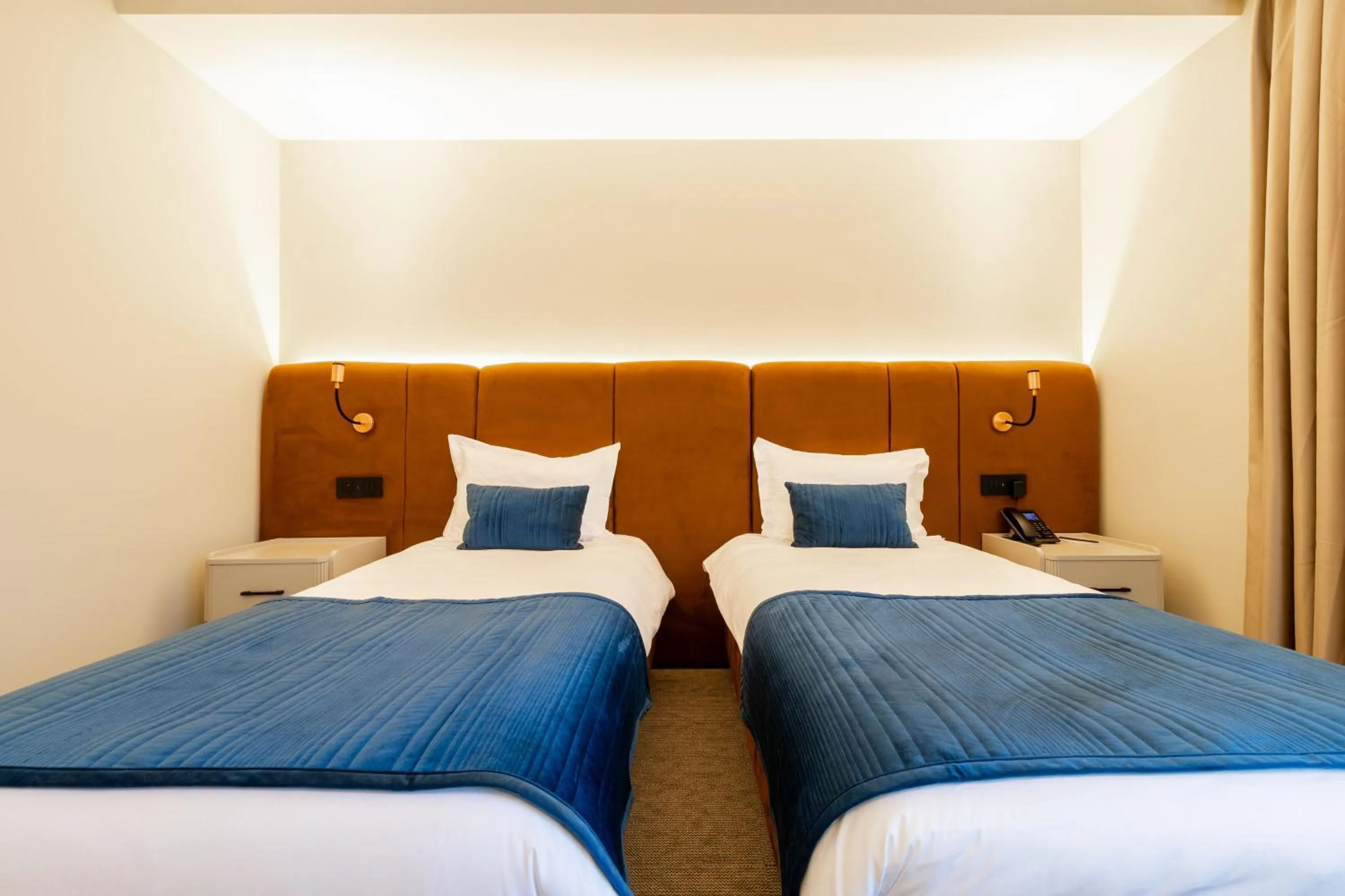 Bed in The Liman Hotel