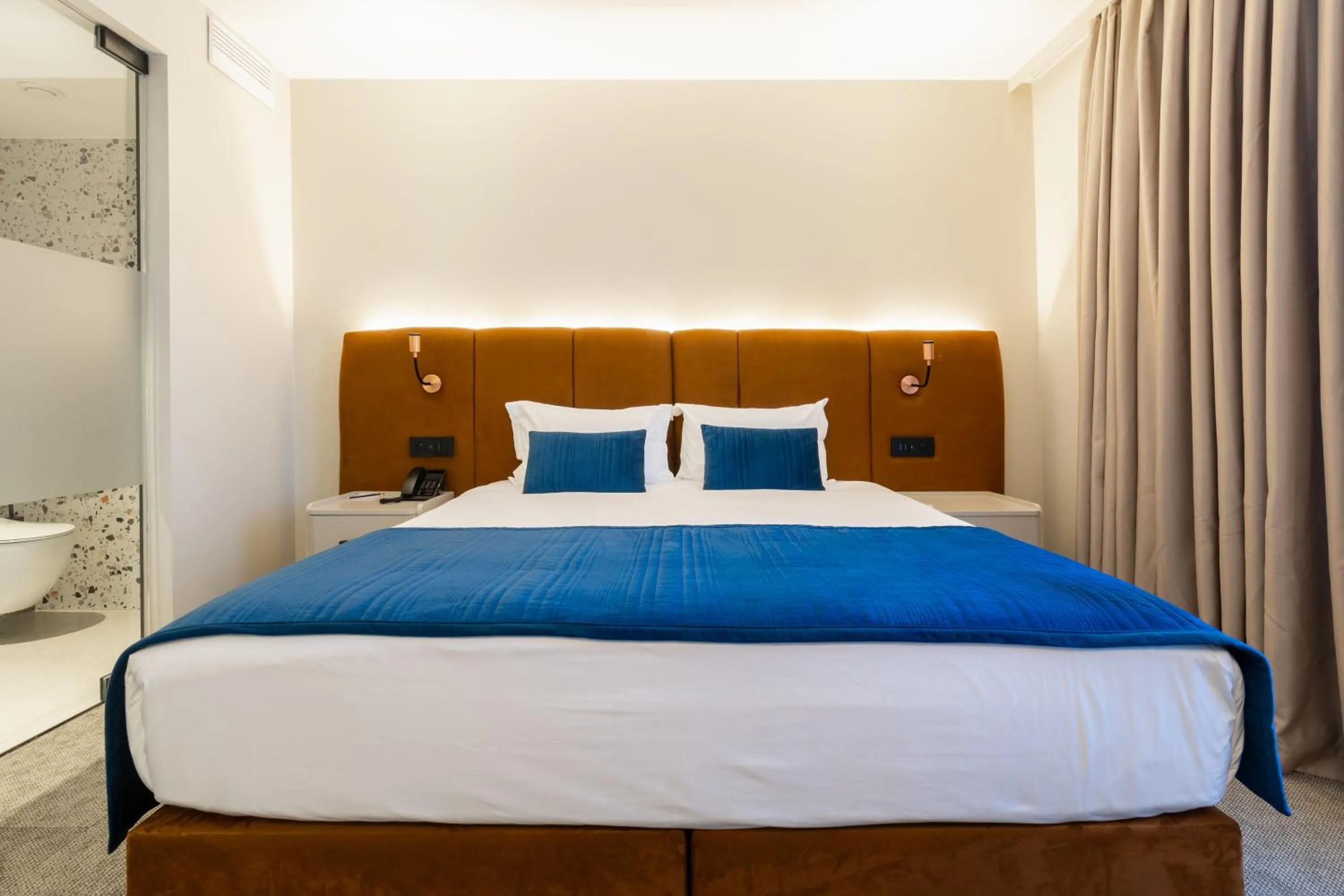 Bed in The Liman Hotel