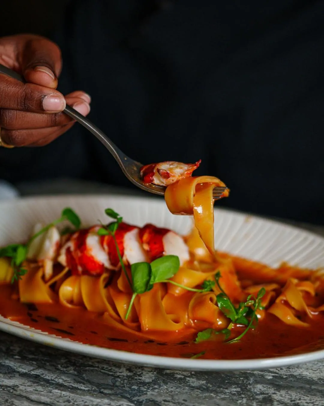 Restaurant/places to eat in The Liman Hotel