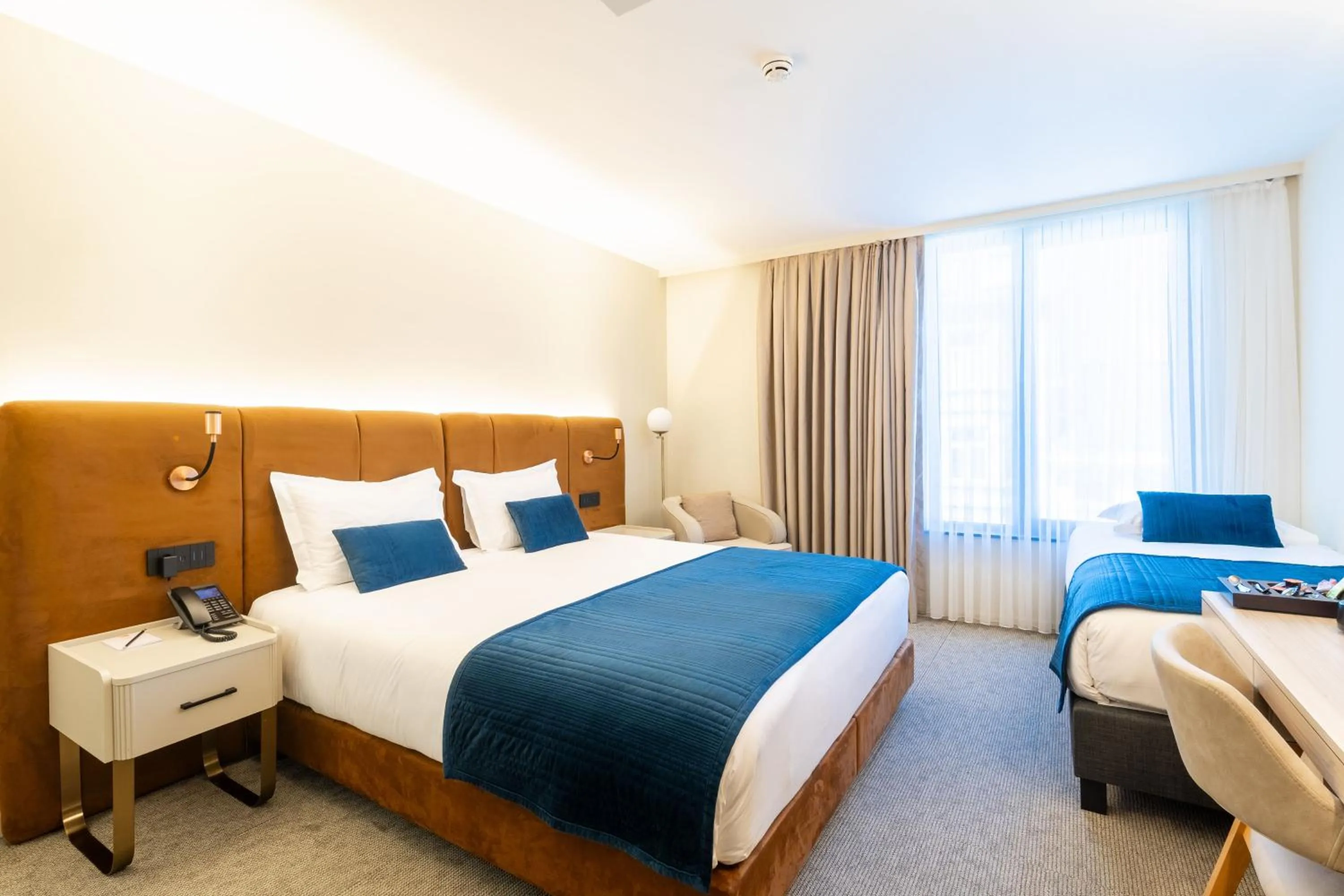 Photo of the whole room, Bed in The Liman Hotel