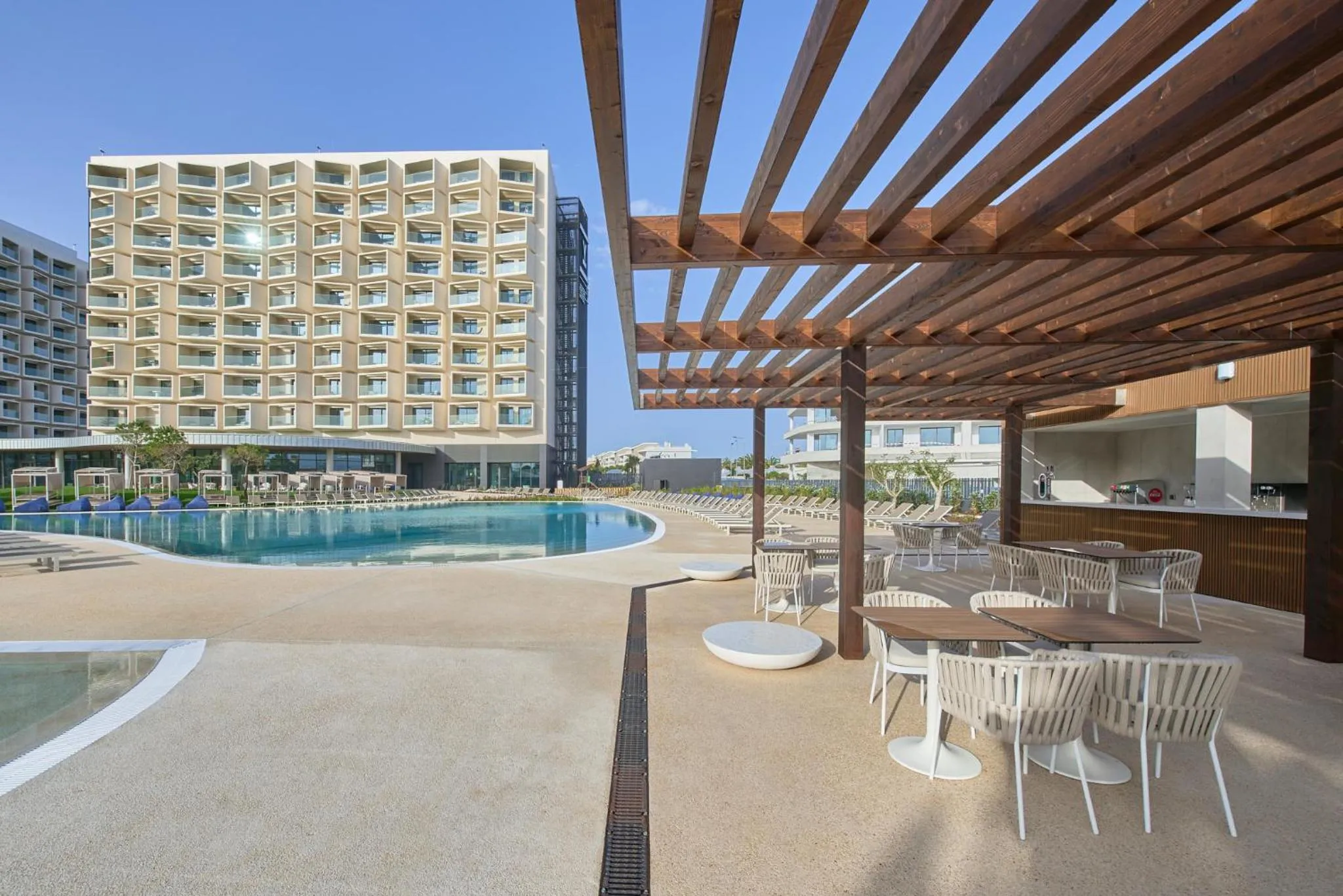 Swimming pool in The Editory by the Sea Lagos