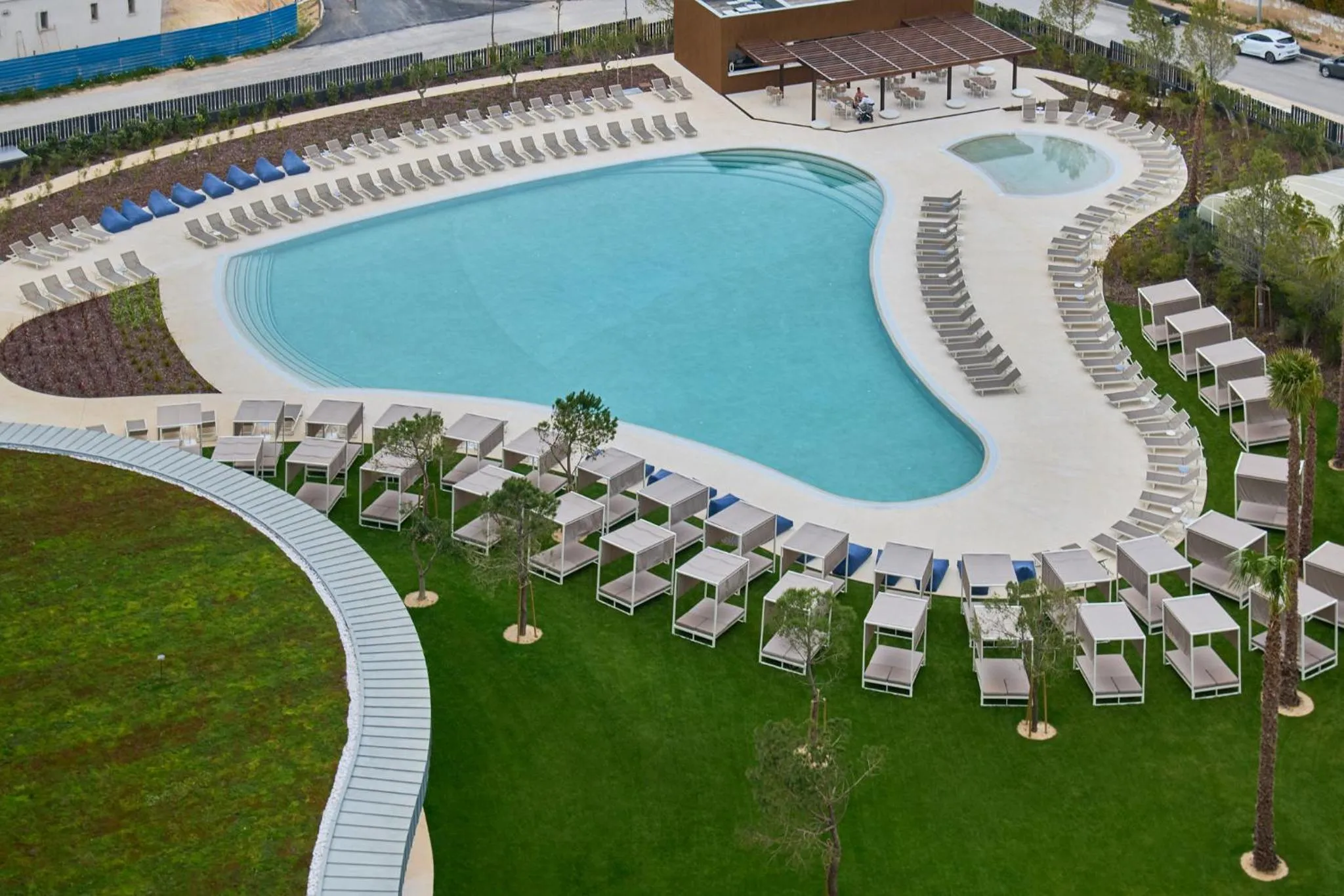 Natural landscape in The Editory by the Sea Lagos