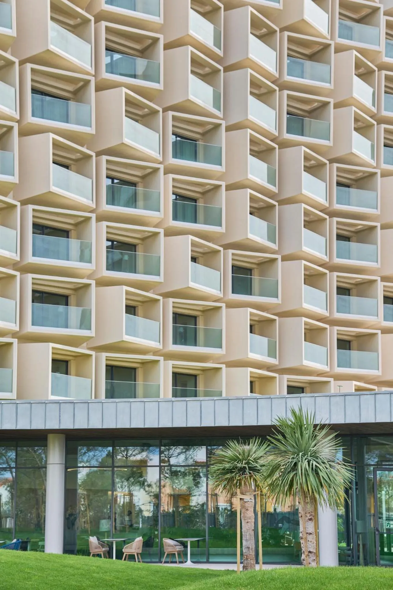 Facade/entrance in The Editory by the Sea Lagos