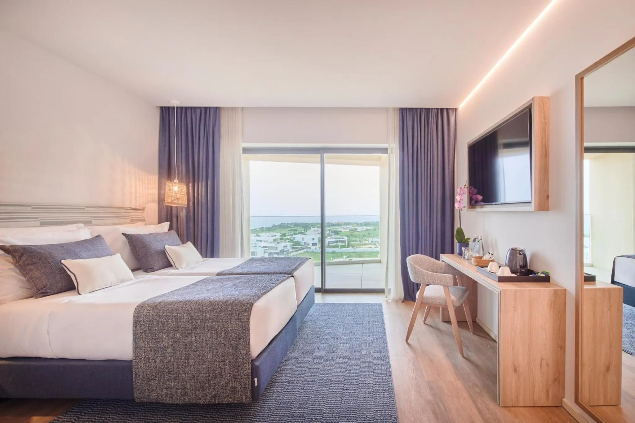 Bedroom, Bed in The Editory by the Sea Lagos