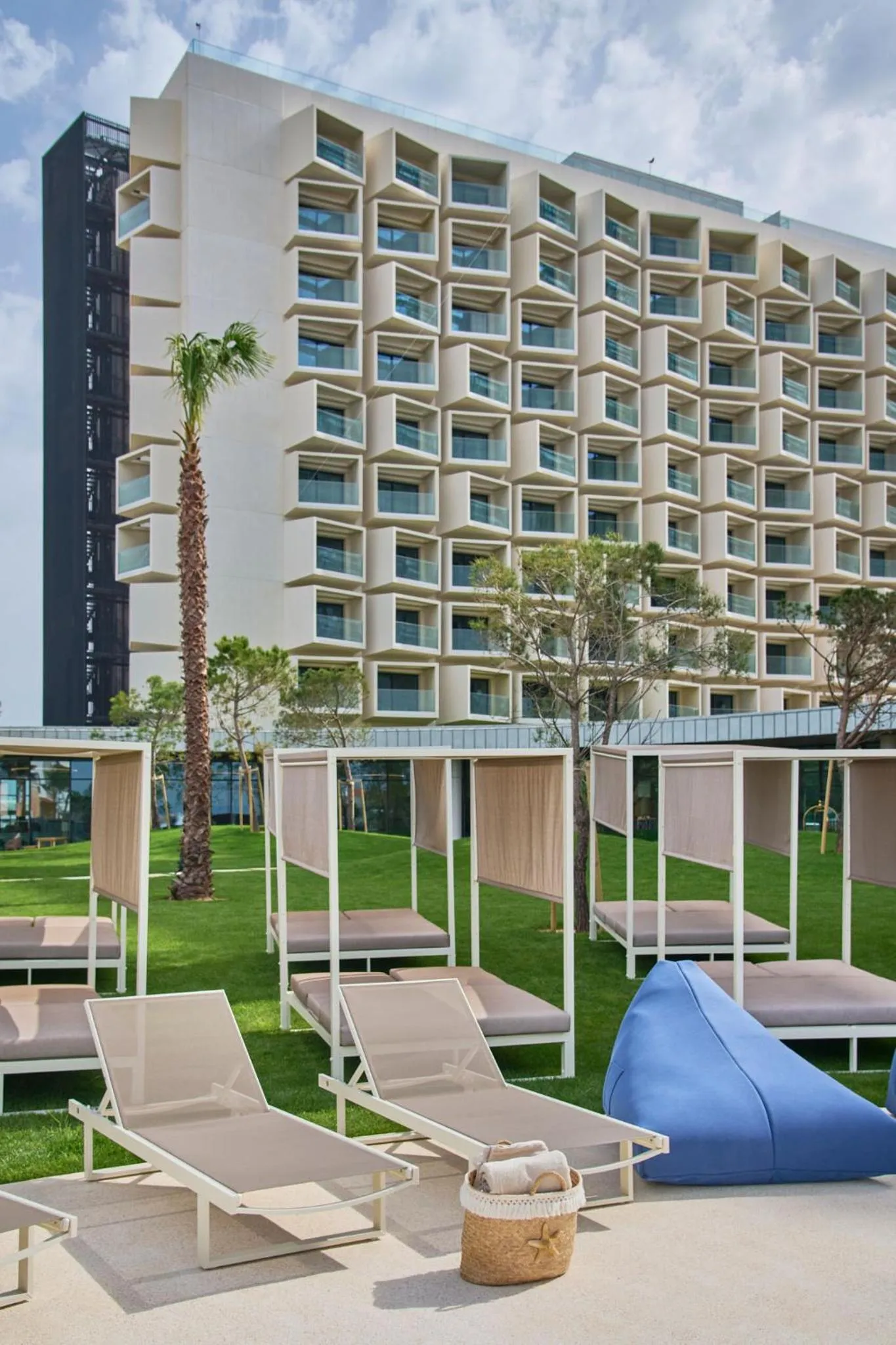 Facade/entrance in The Editory by the Sea Lagos