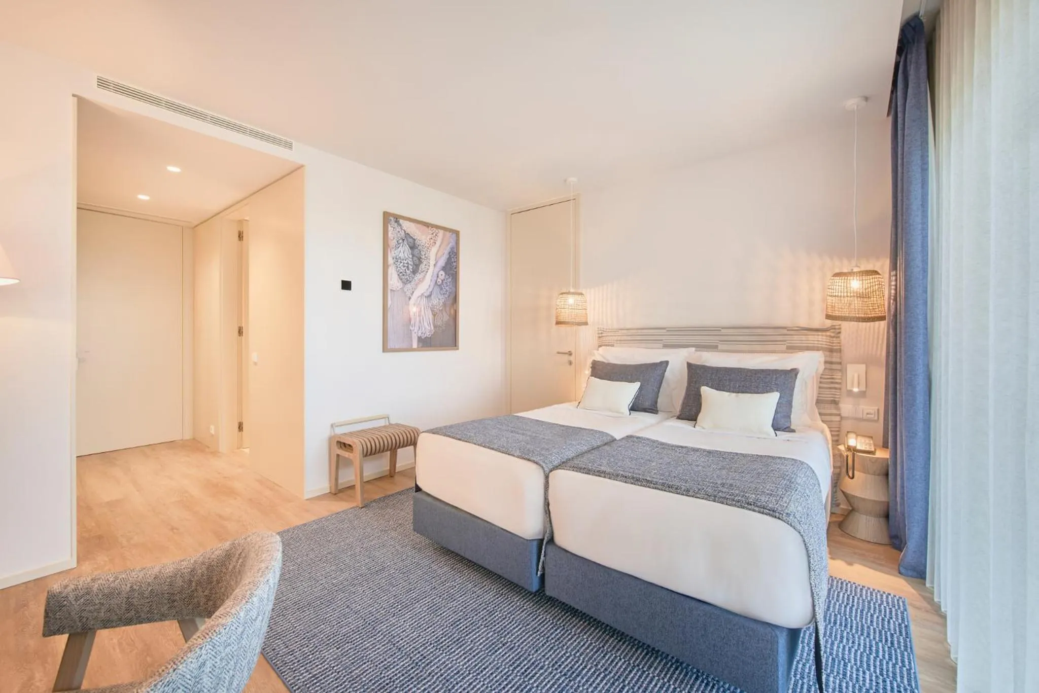 Bed in The Editory by the Sea Lagos