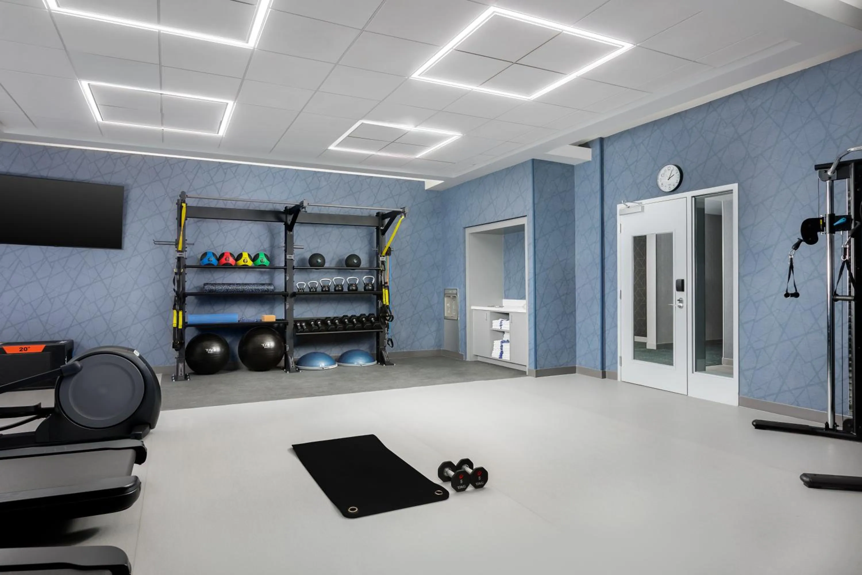 Fitness centre/facilities in Homewood Suites By Hilton Newport Cincinnati