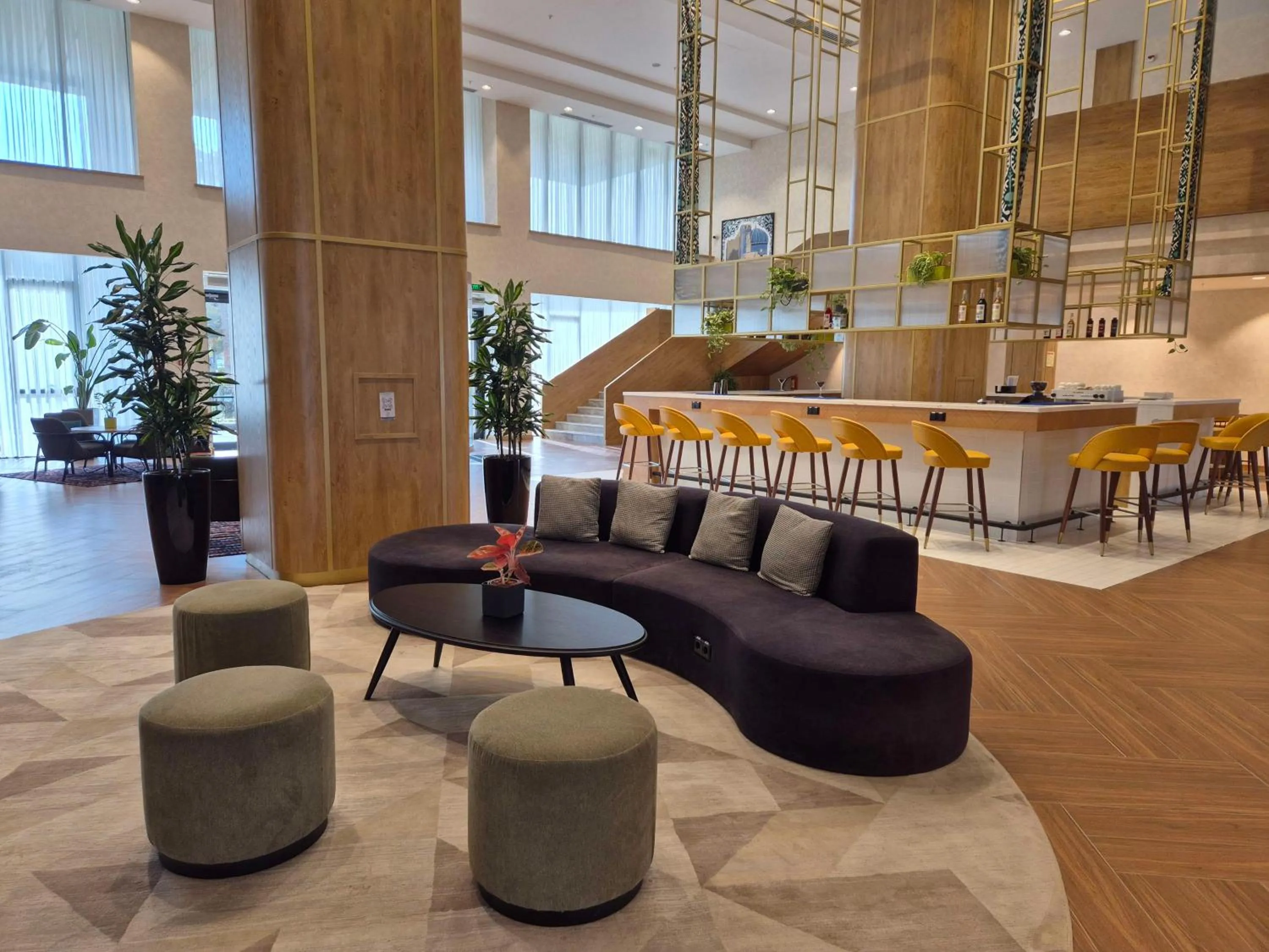 Lobby or reception in Hilton Garden Inn Termez Airitom