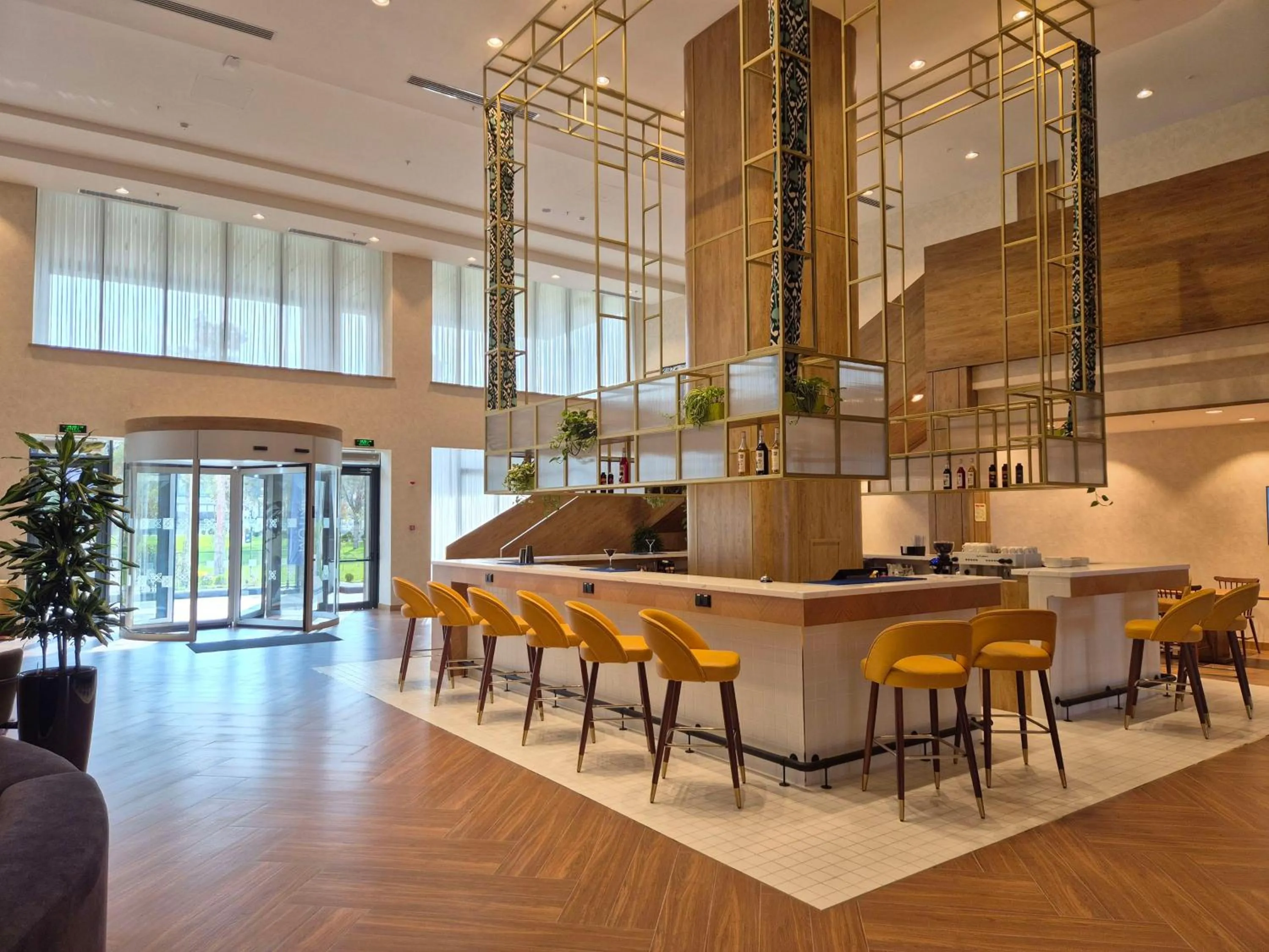 Lobby or reception in Hilton Garden Inn Termez Airitom