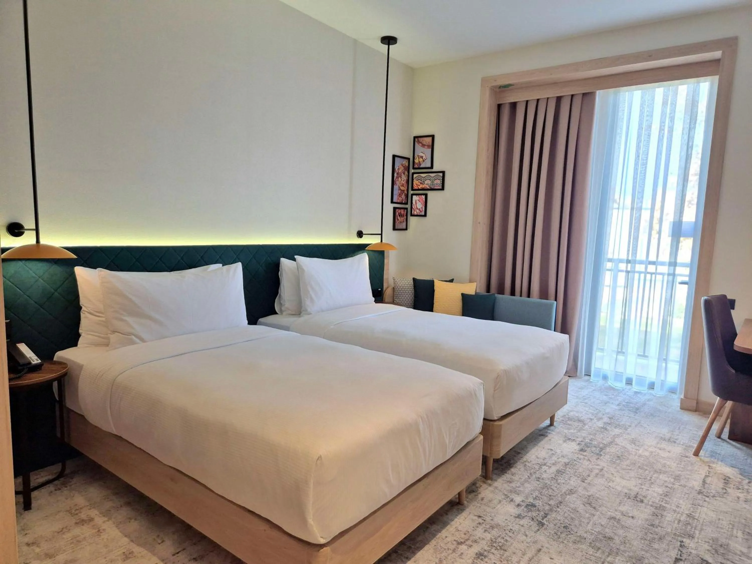 Bed in Hilton Garden Inn Termez Airitom