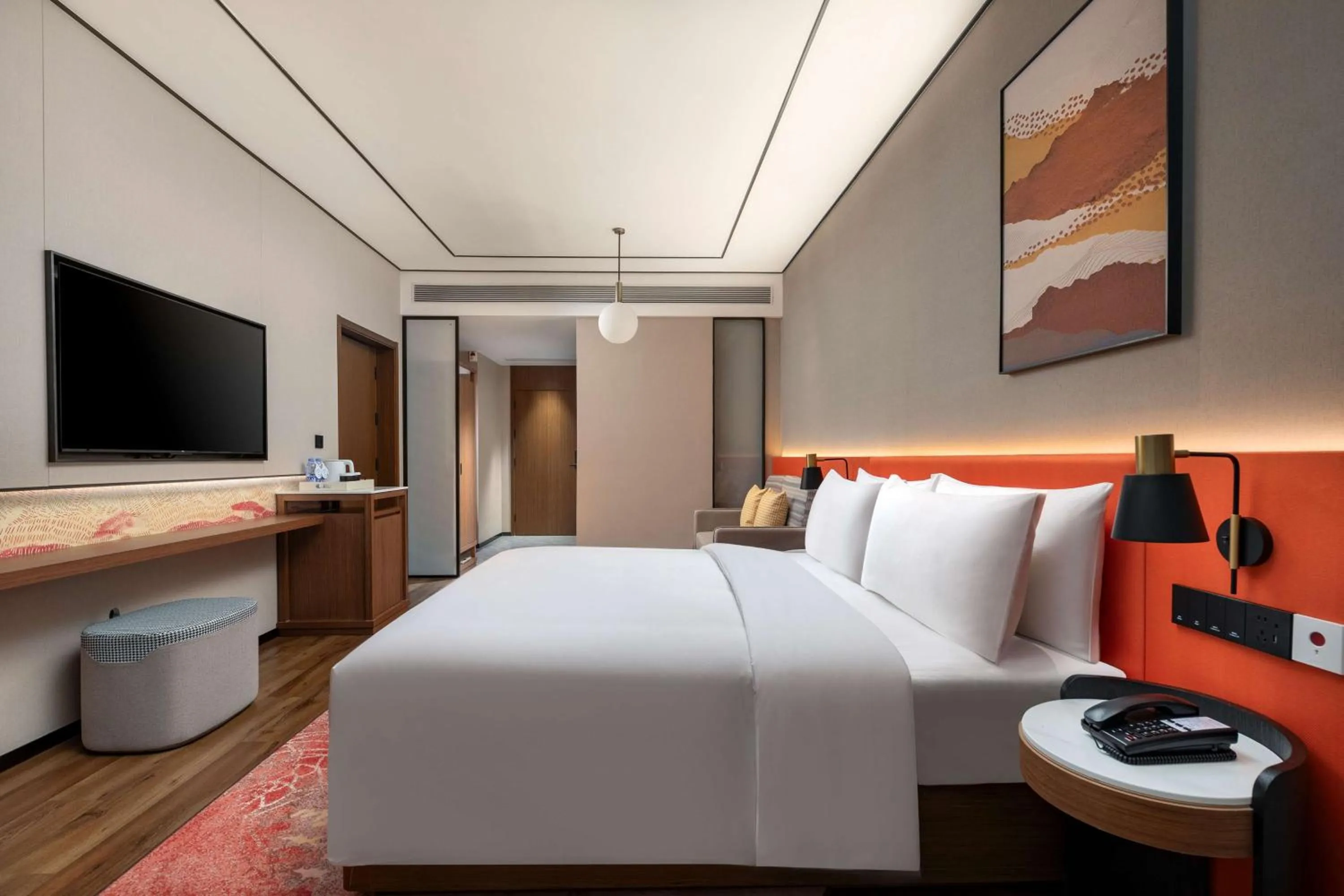 Bed in Hilton Garden Inn Xingyi Wanfenglin