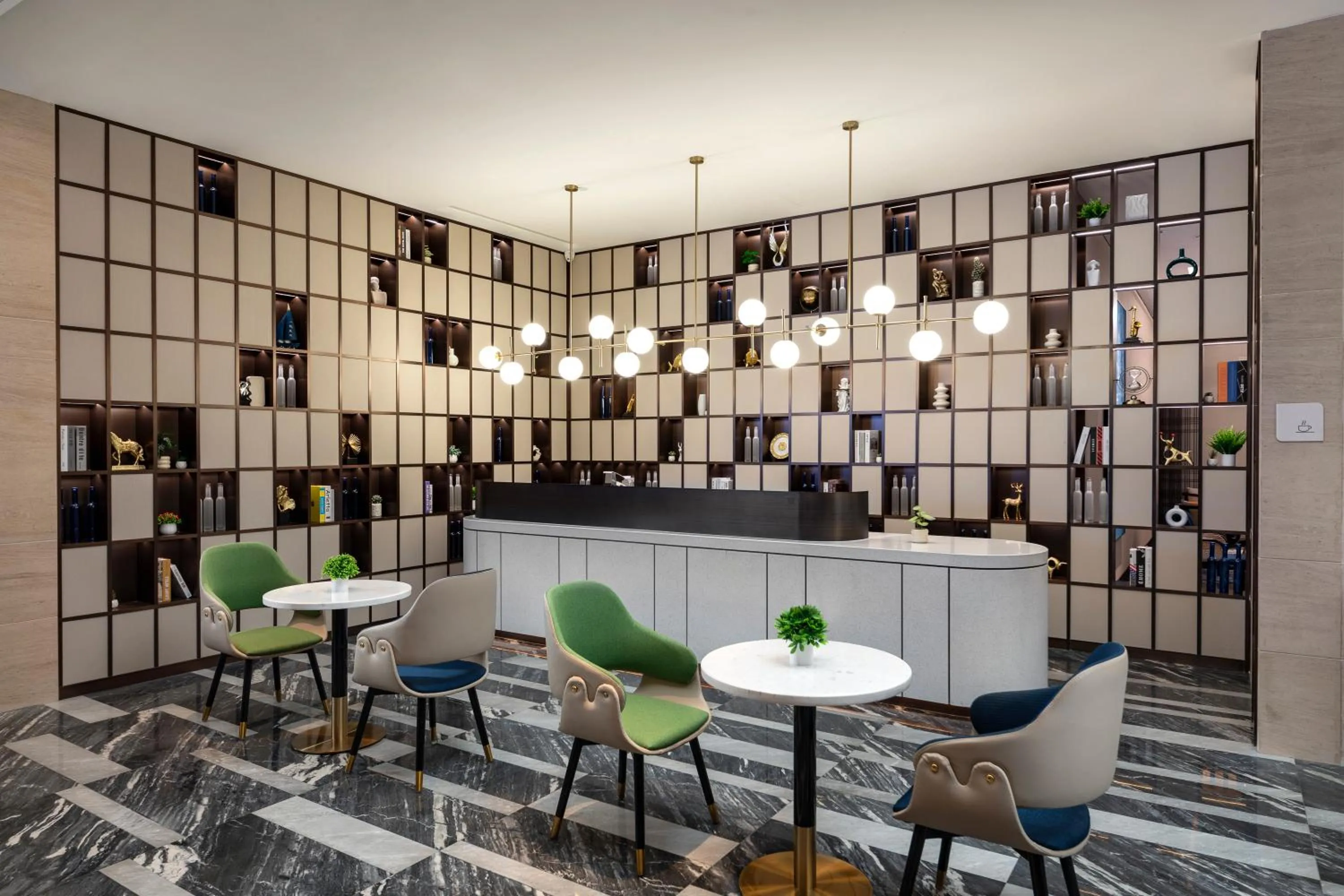 Lobby or reception in Hilton Garden Inn Xingyi Wanfenglin