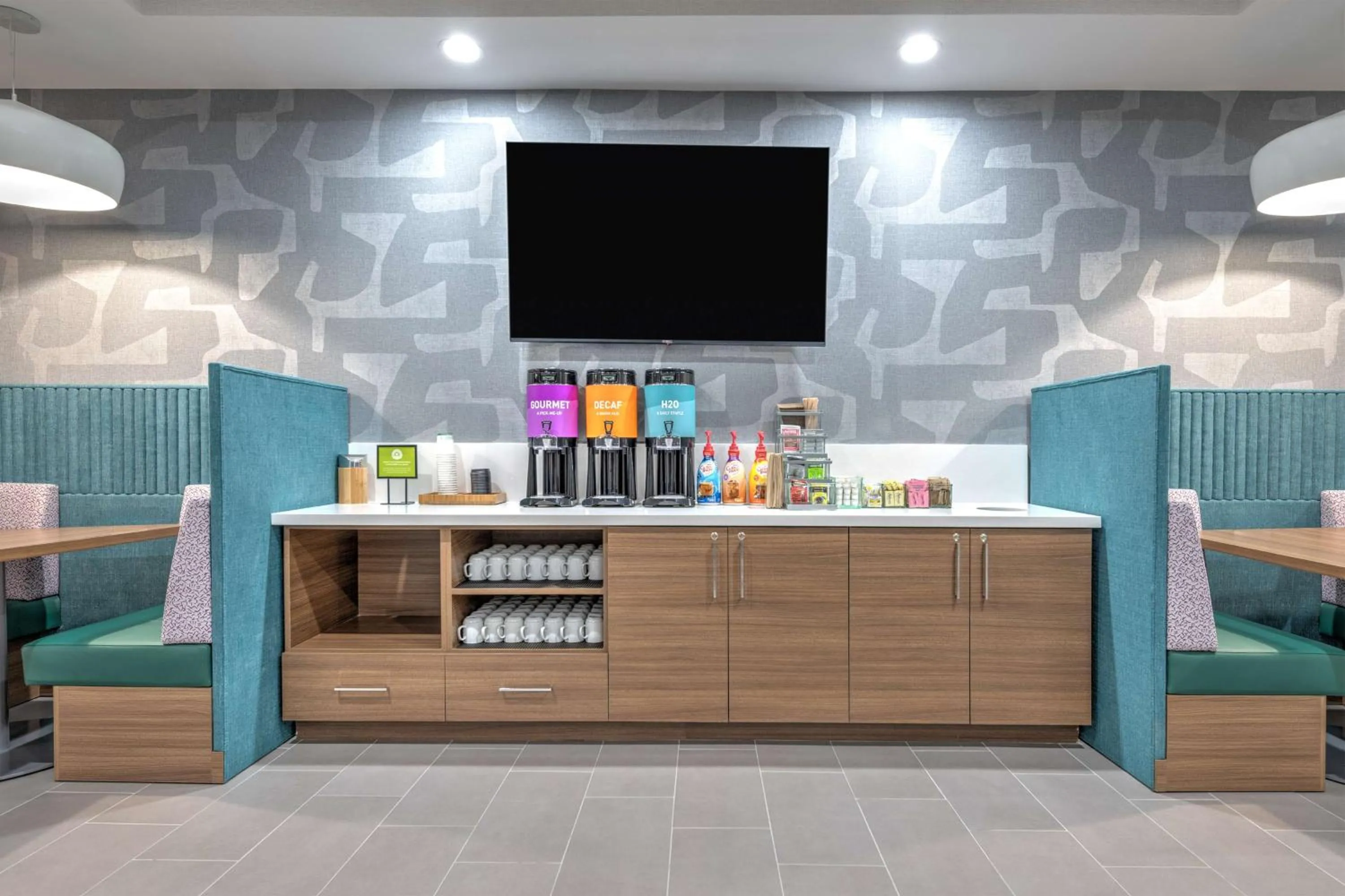 Breakfast in Home2 Suites By Hilton Dallas I-30 Cockrell Hill