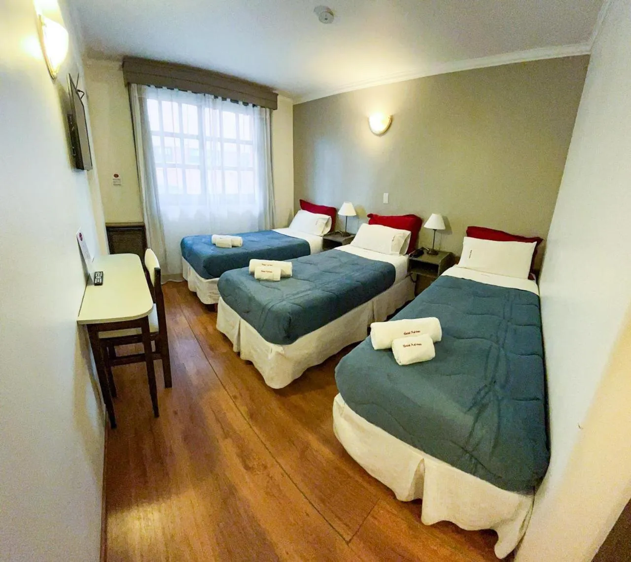 Photo of the whole room, Bed in Hostal malvinas