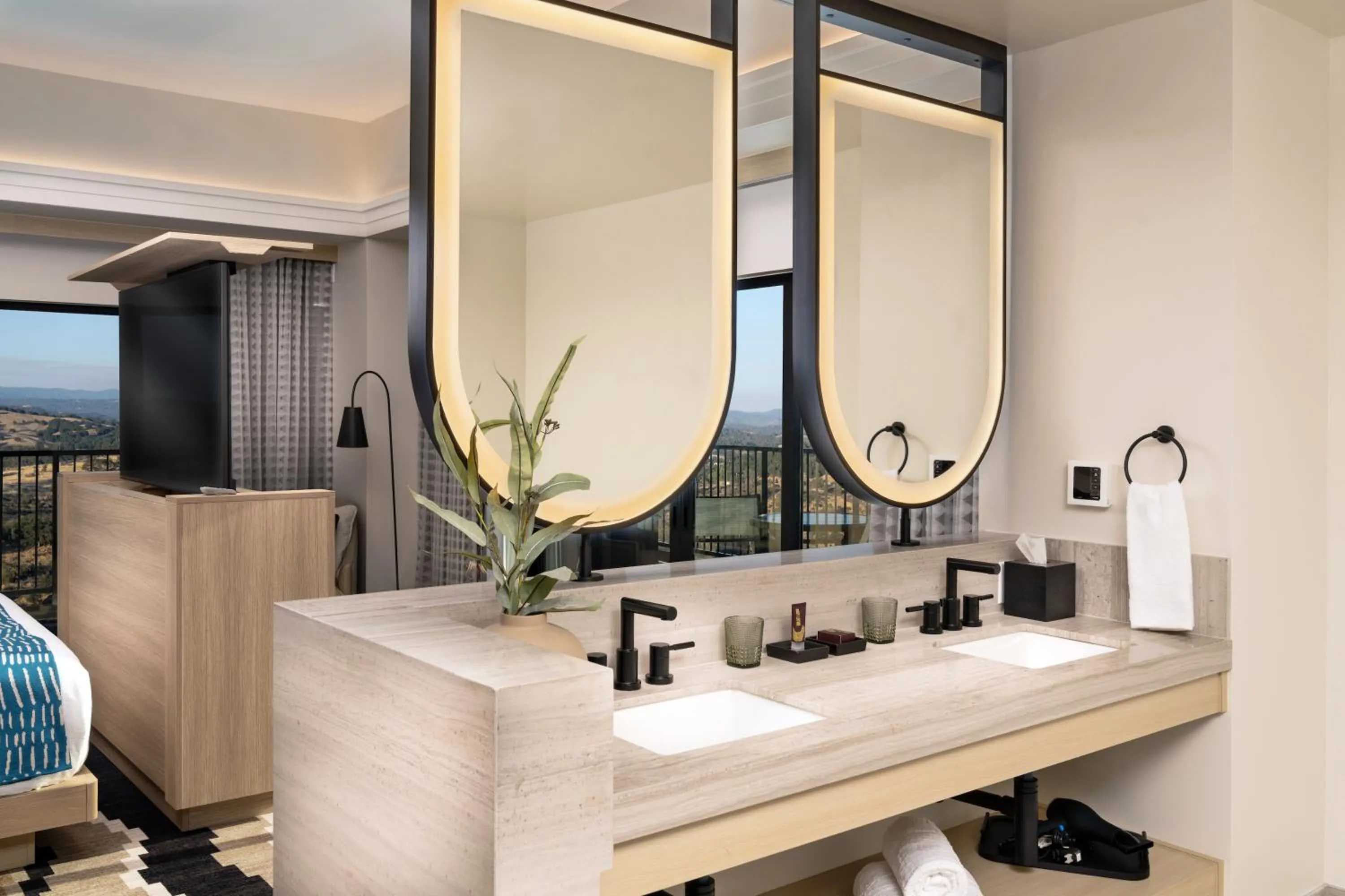 Bathroom in Chicken Ranch Casino Resort