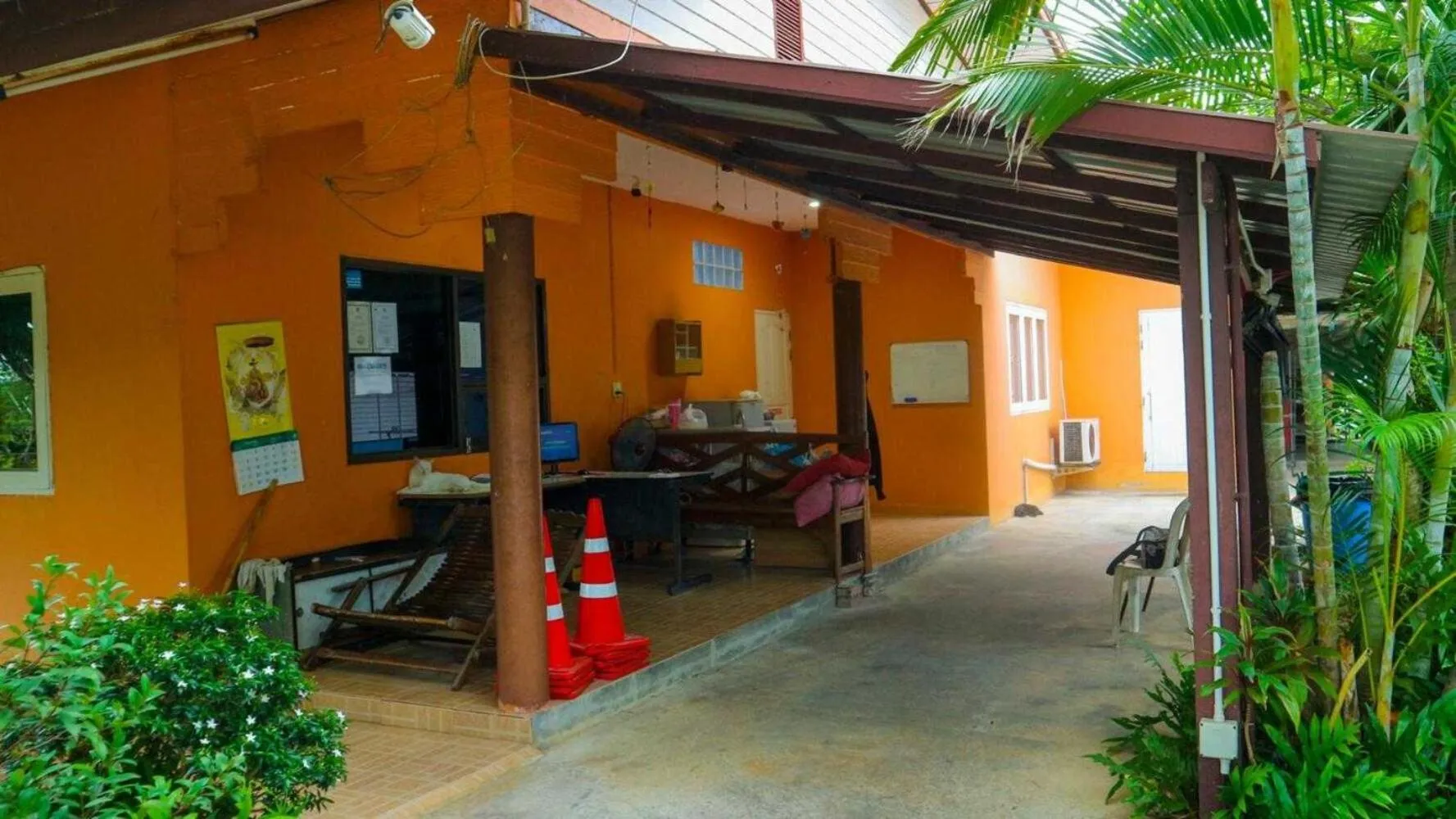 Facade/entrance in The Moon Resort Phetchaburi