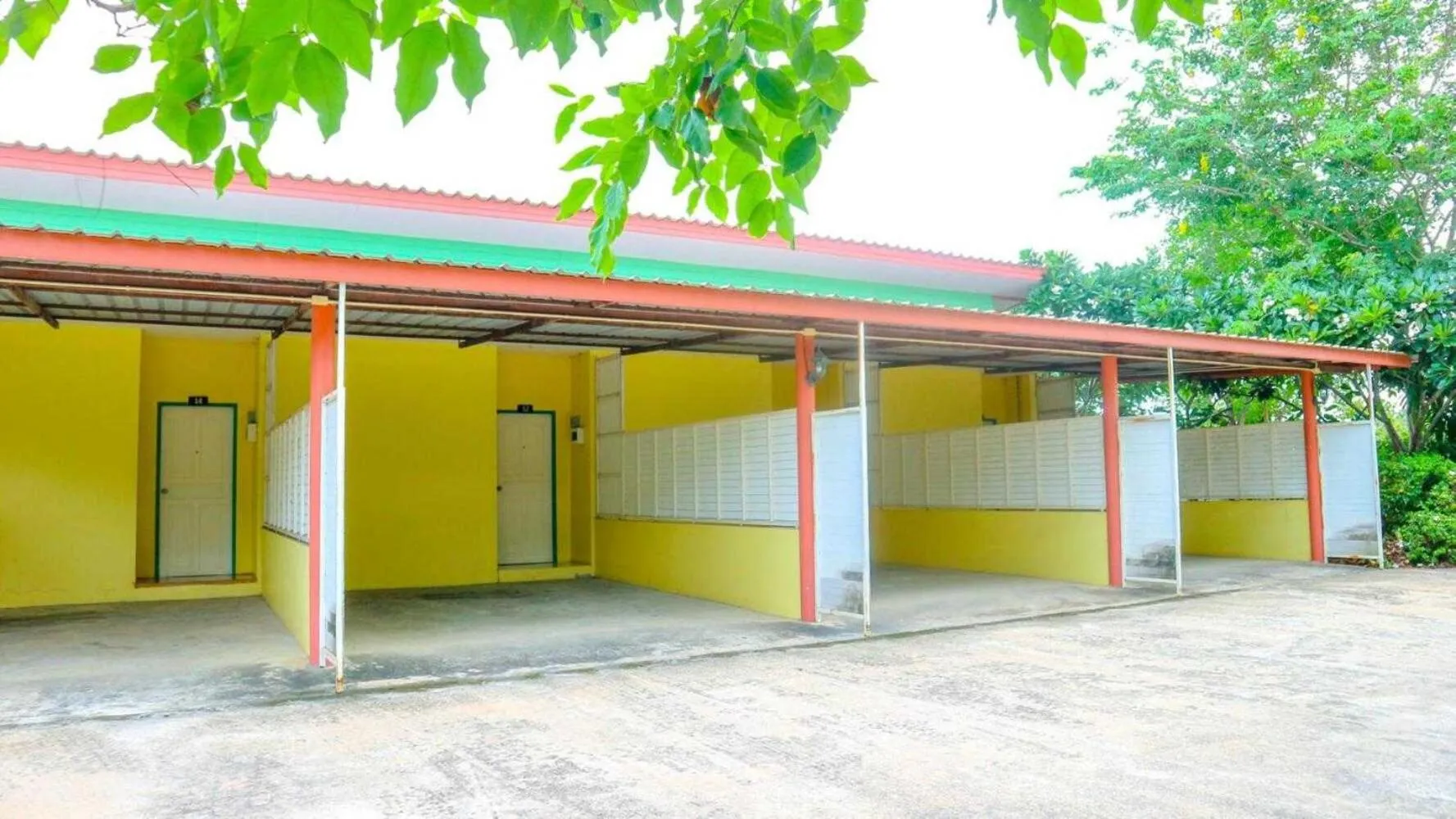Facade/entrance in The Moon Resort Phetchaburi