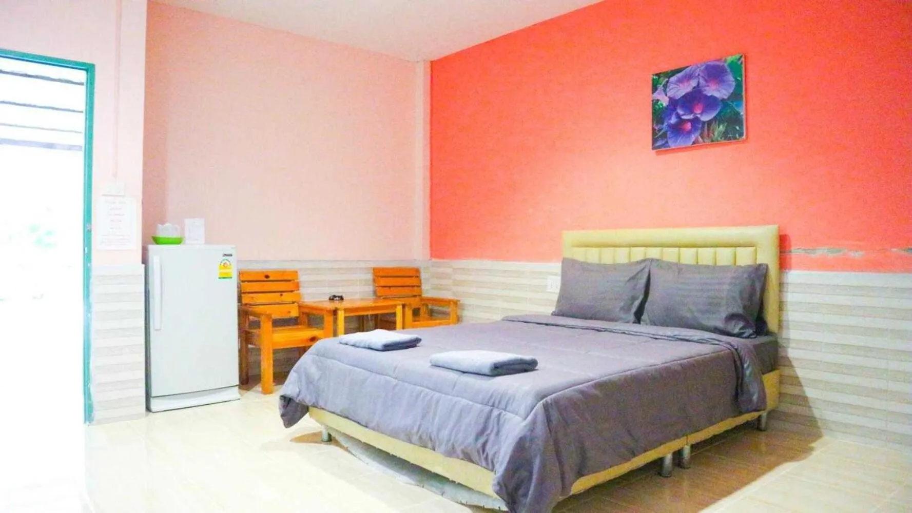 Bedroom, Bed in The Moon Resort Phetchaburi