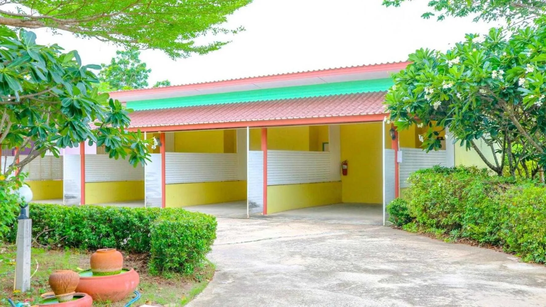 Facade/entrance in The Moon Resort Phetchaburi