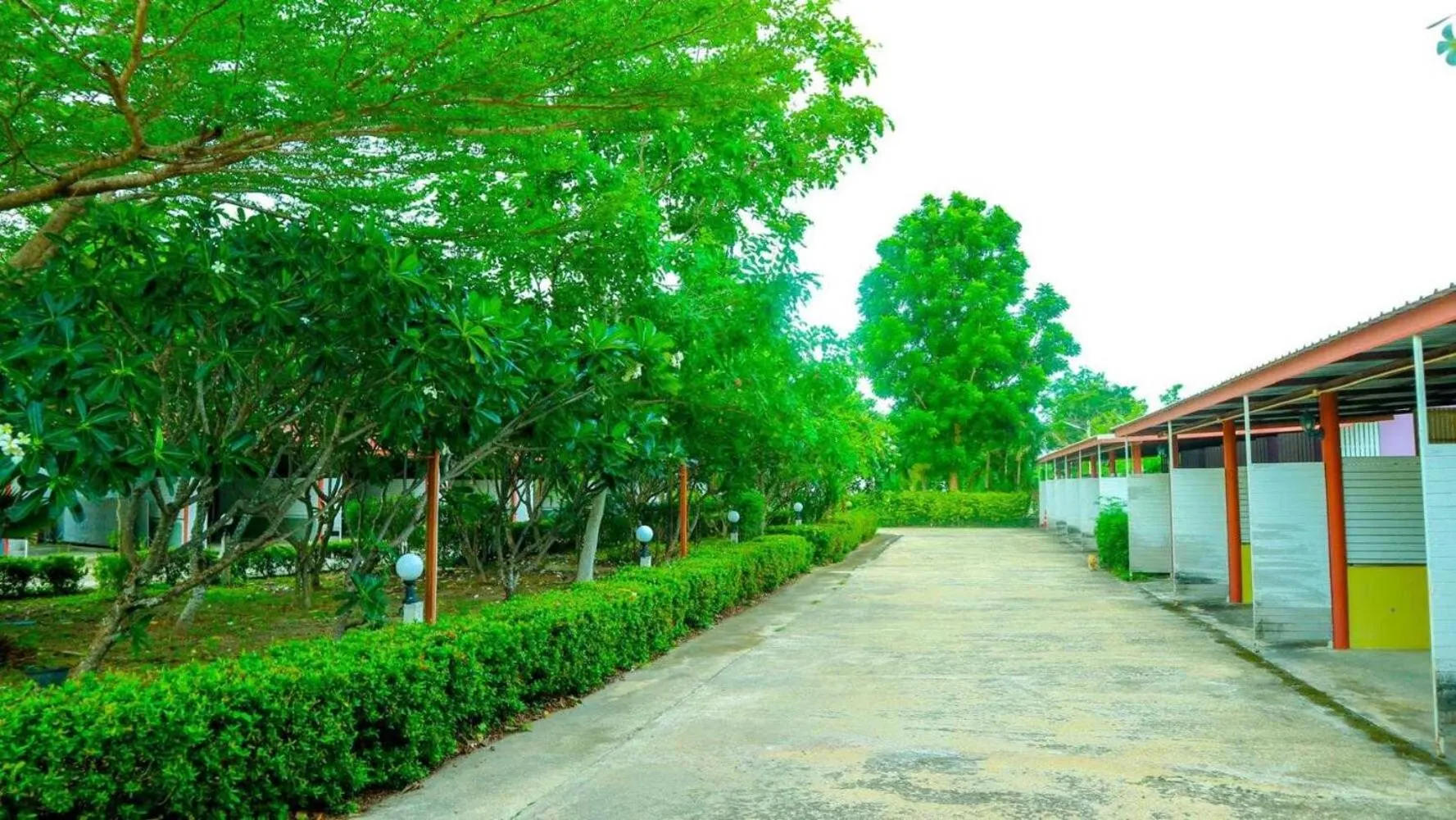 Facade/entrance in The Moon Resort Phetchaburi