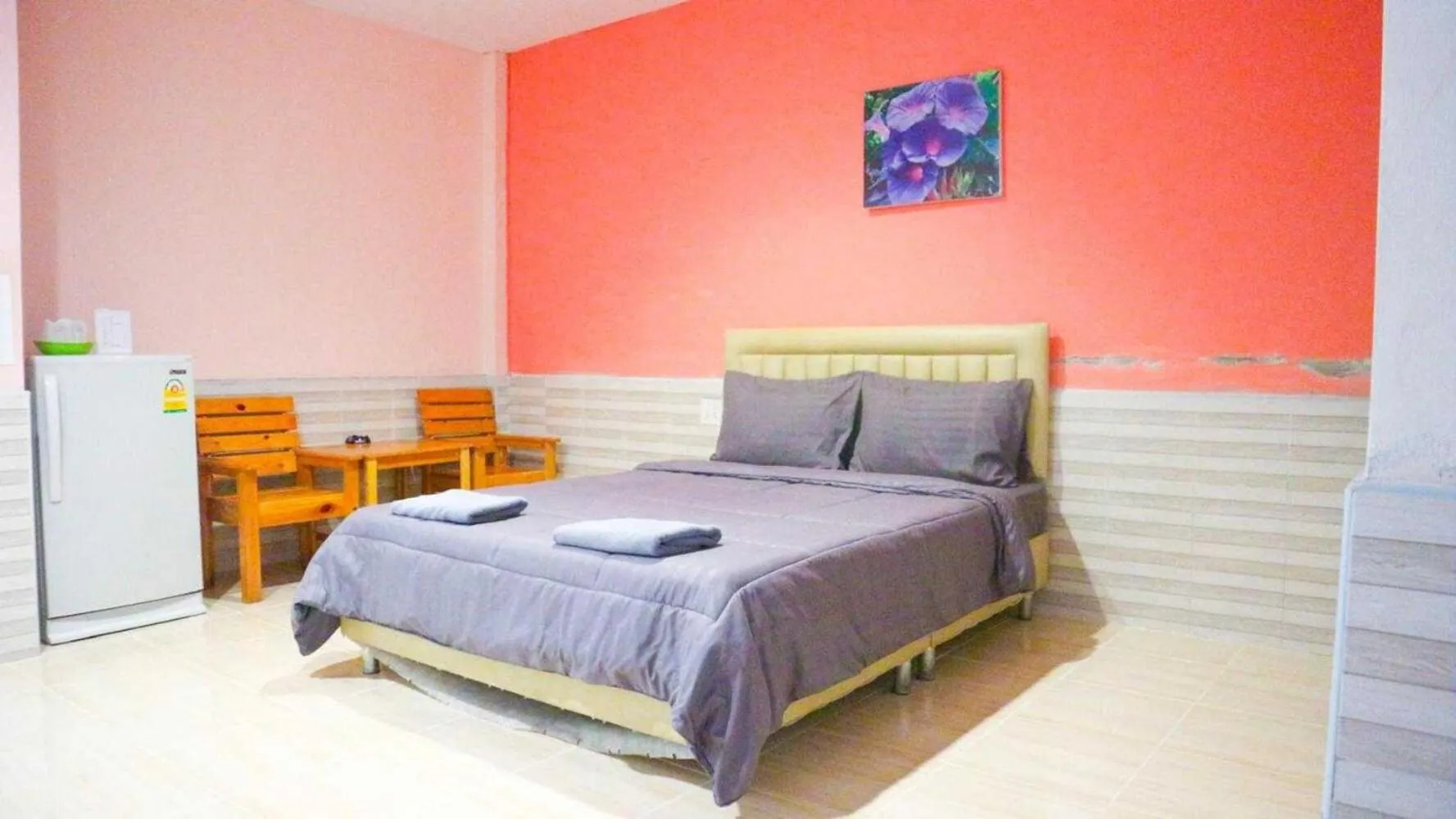 Bedroom, Bed in The Moon Resort Phetchaburi