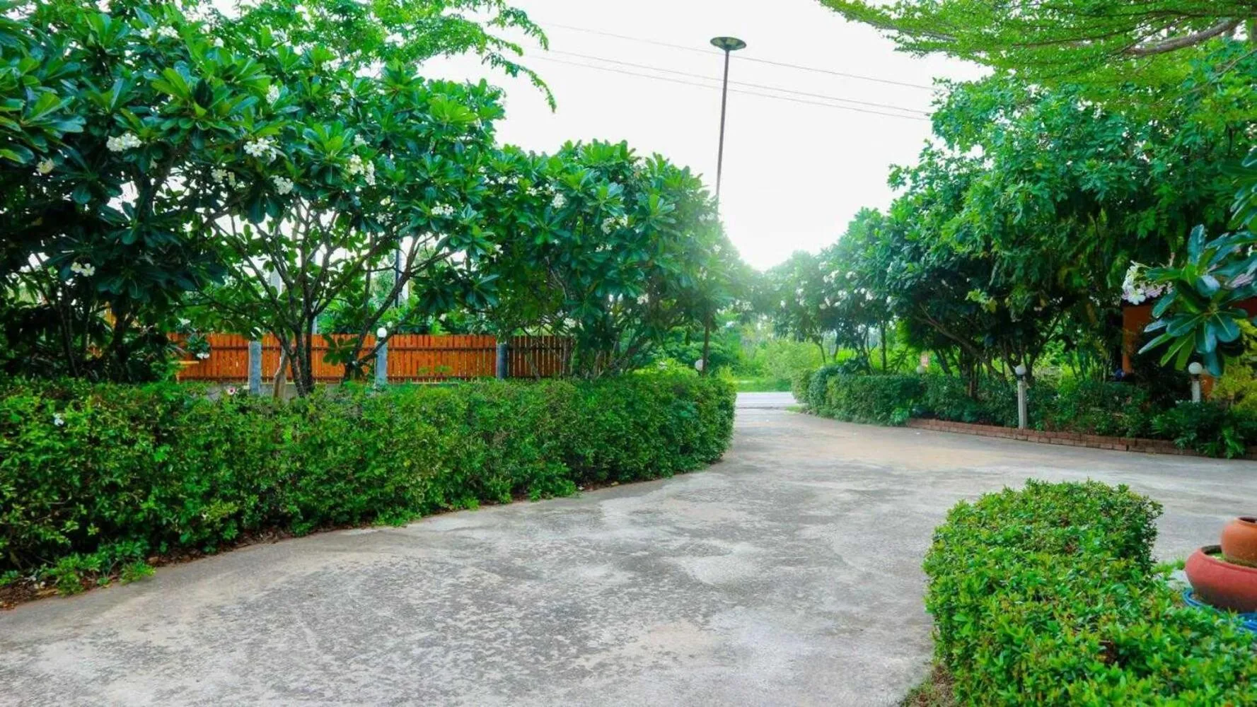 Facade/entrance in The Moon Resort Phetchaburi