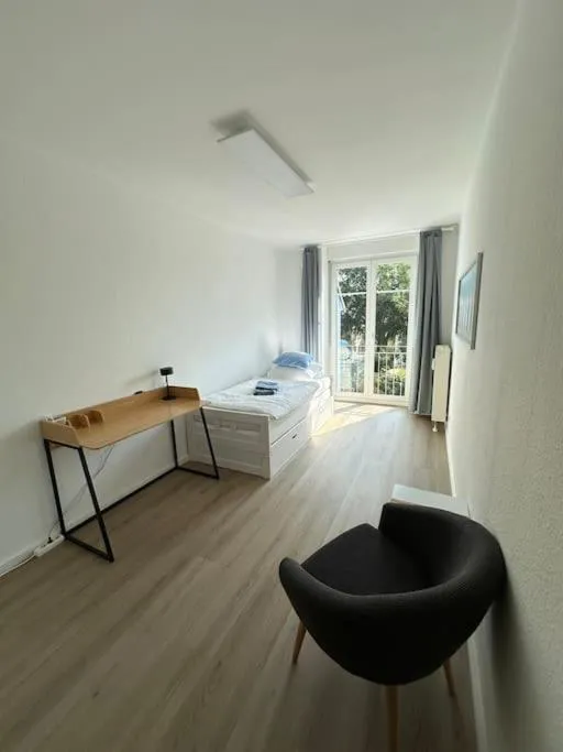 Bed in Kirschbaum Apartment
