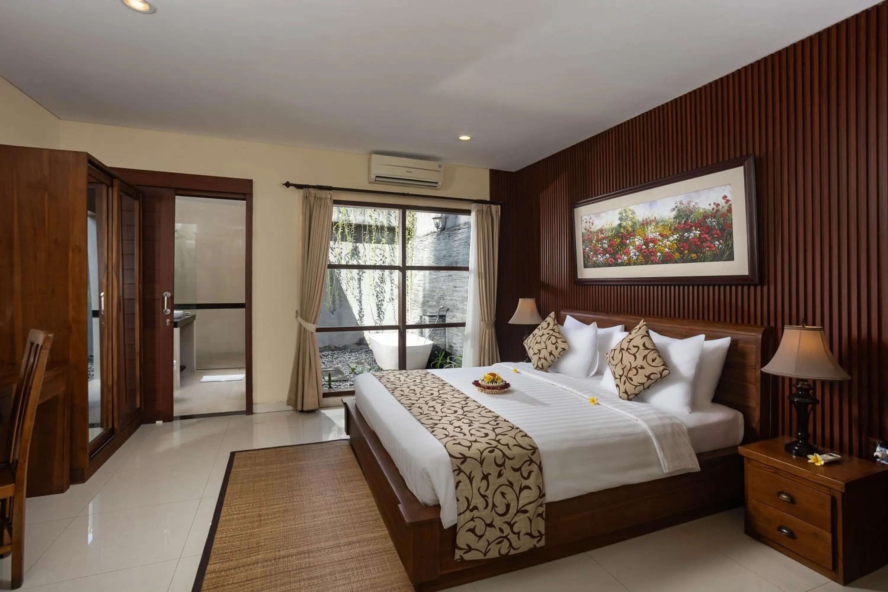 Bed in Kadiga Villas Ubud by GenuineHost